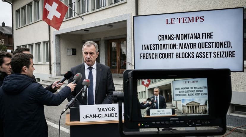 Crans-Montana Fire: Mayor Questioned as France Blocks Asset Seizure