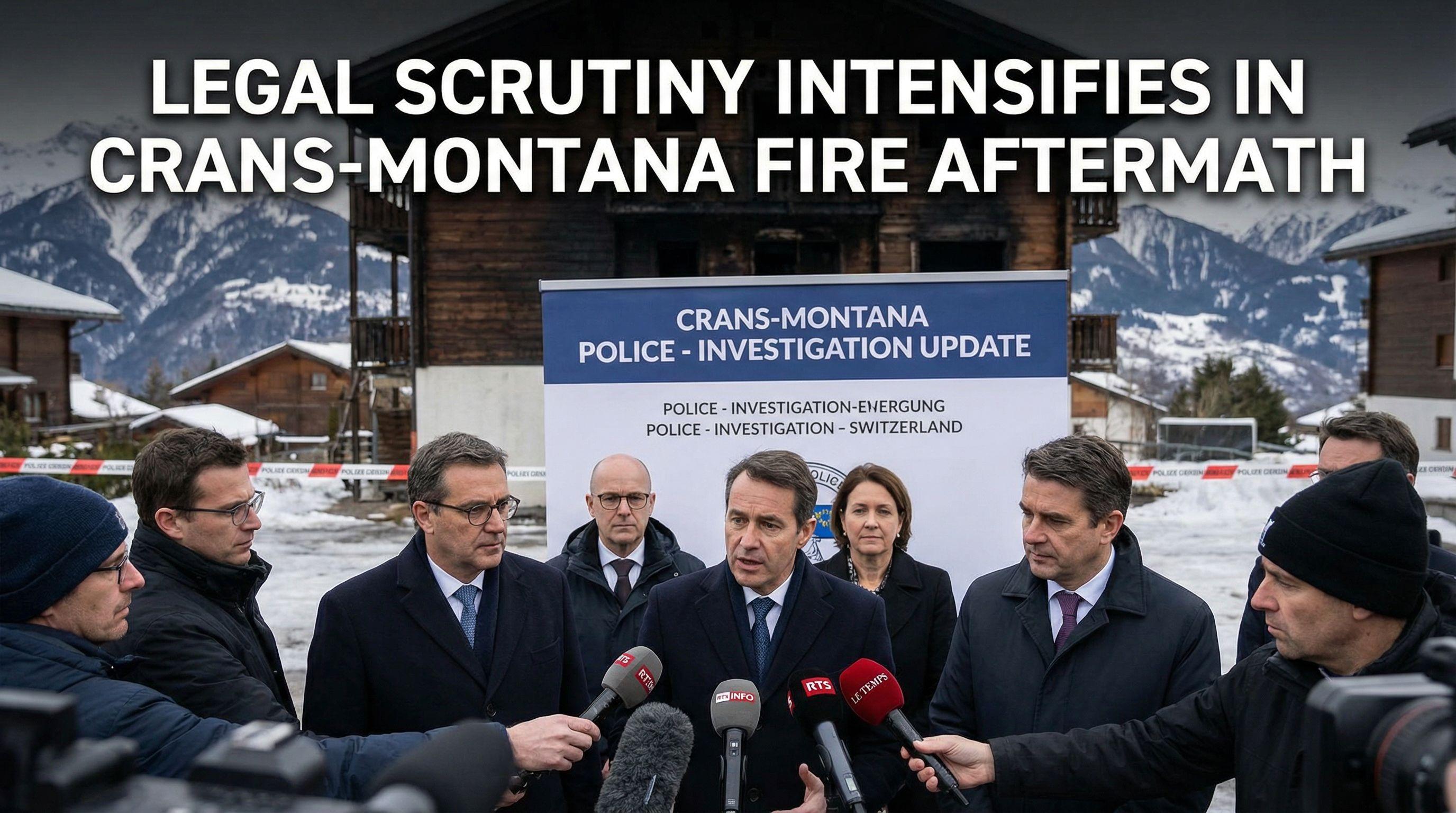 Legal Scrutiny Intensifies in Crans-Montana Fire Aftermath