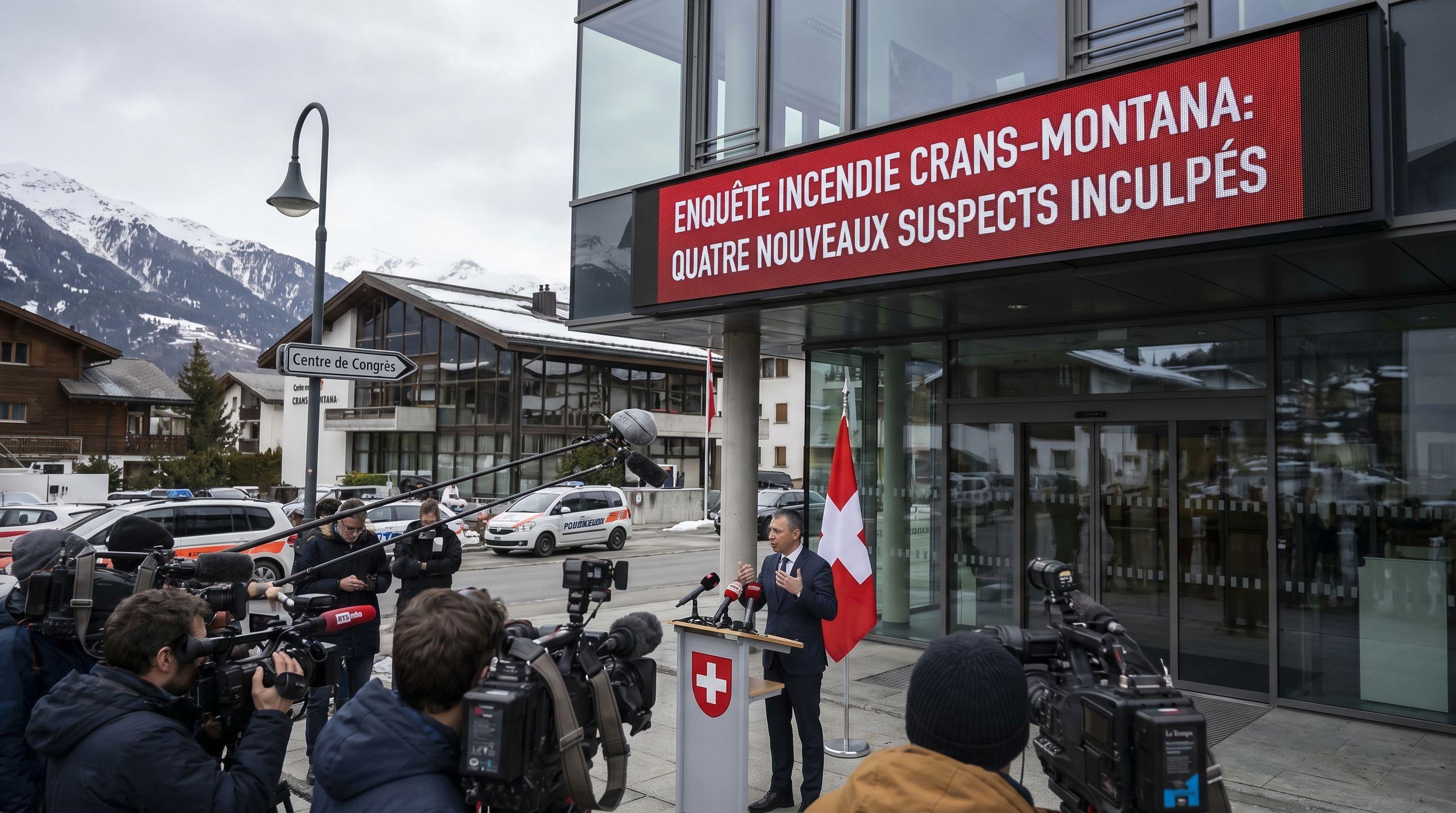 Crans-Montana Fire Probe Widens as Four More Suspects Indicted