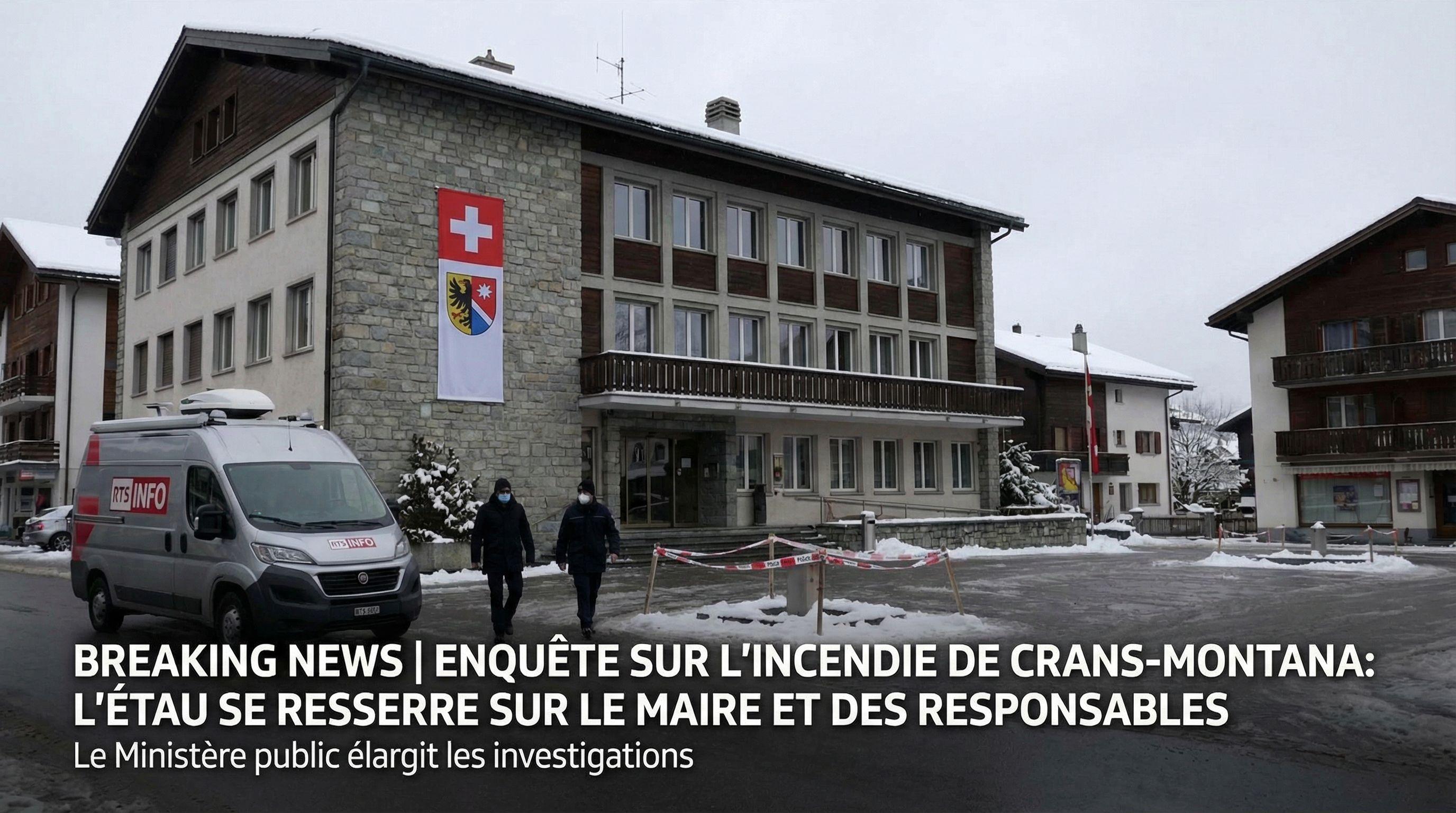 Crans-Montana Fire Probe Widens to Include Mayor and Officials