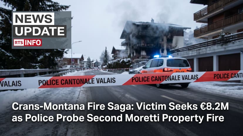 Crans-Montana Fire Saga: Victim Seeks €8.2M as Police Probe Second Moretti Property Fire