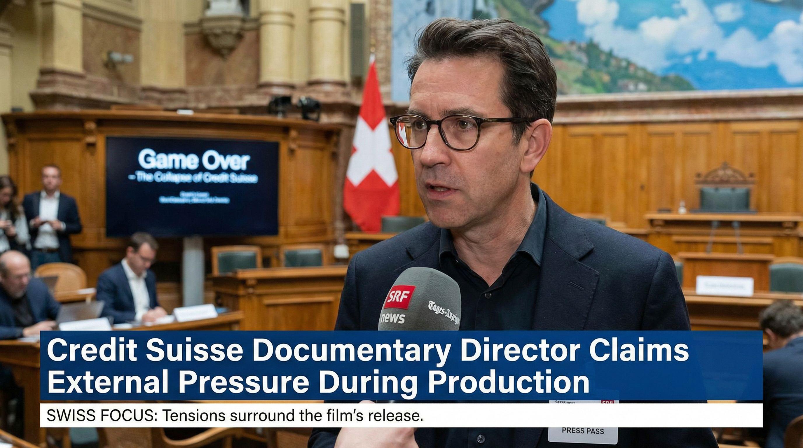 Credit Suisse Documentary Director Claims External Pressure During Production