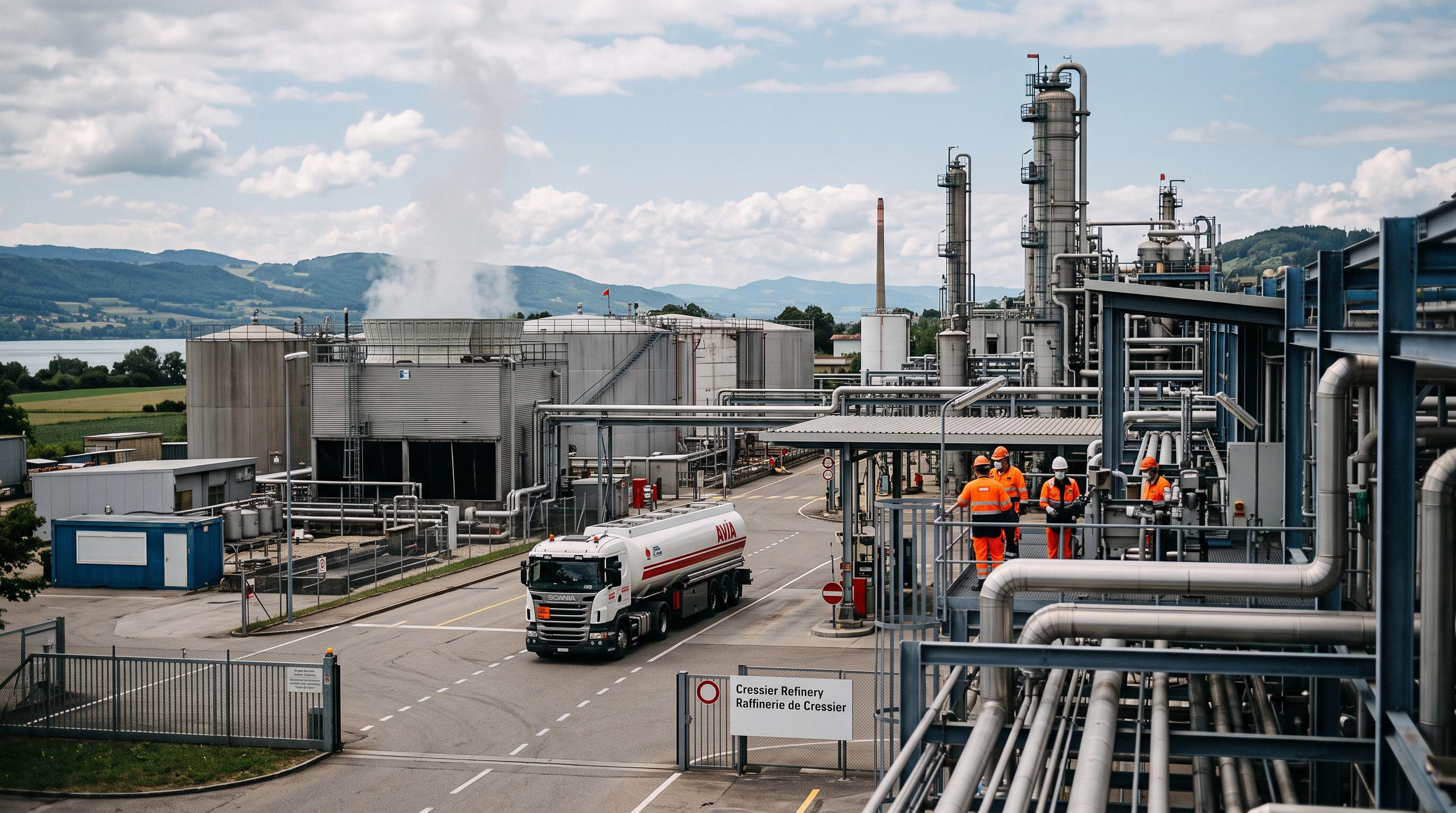 Cressier refinery restart eases Switzerland’s fuel-supply risk