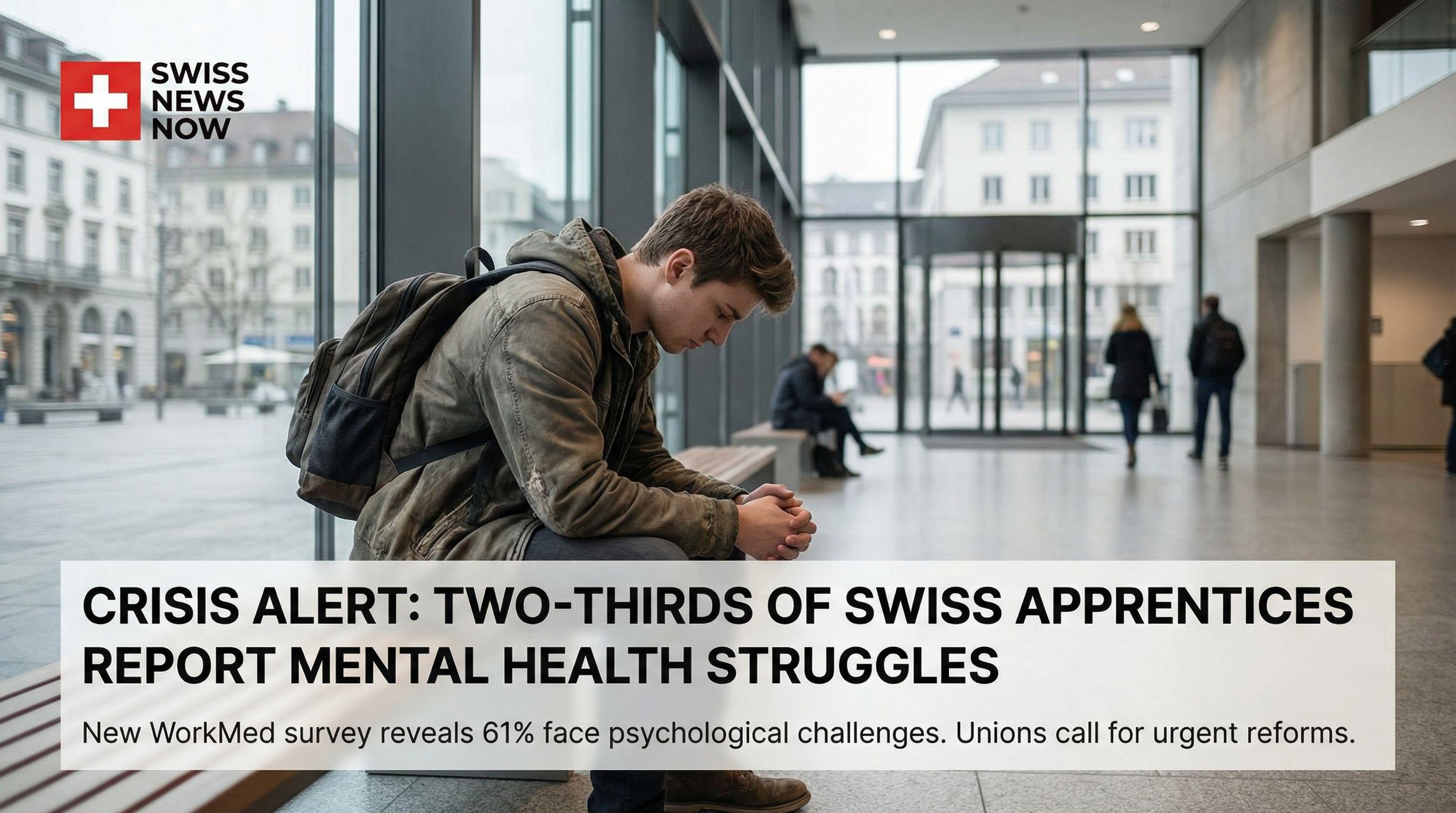 Crisis Alert: Two-Thirds of Swiss Apprentices Report Mental Health Struggles
