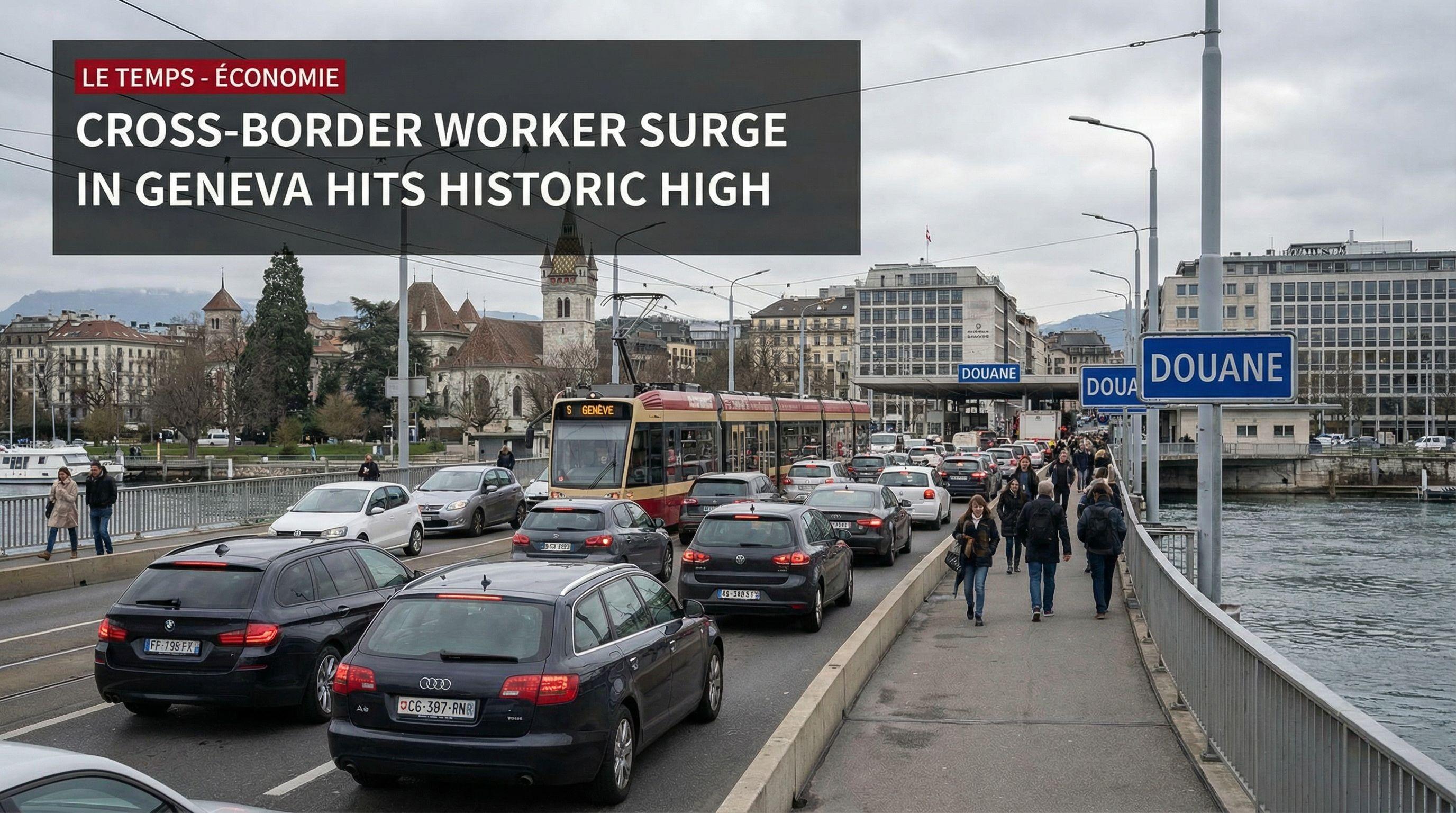 Cross-Border Worker Surge in Geneva Hits Historic High