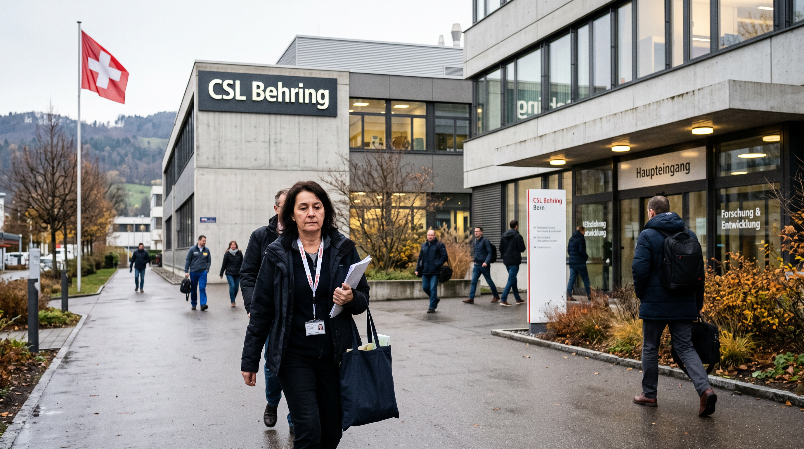 CSL Behring cuts nearly 10% of jobs at Bern site
