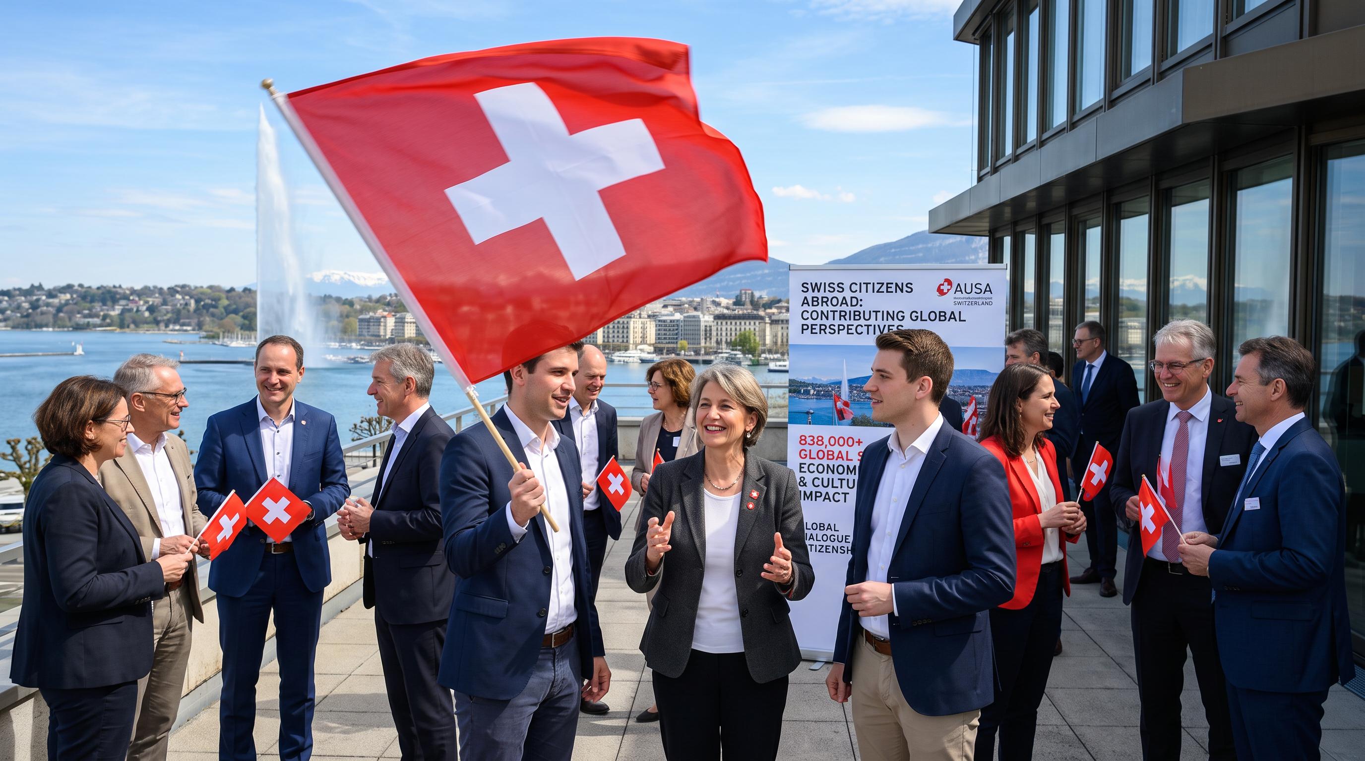 What do Swiss citizens abroad contribute to Switzerland?