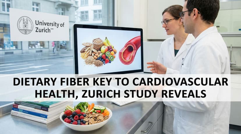 Dietary Fiber Key to Cardiovascular Health, Zurich Study Reveals