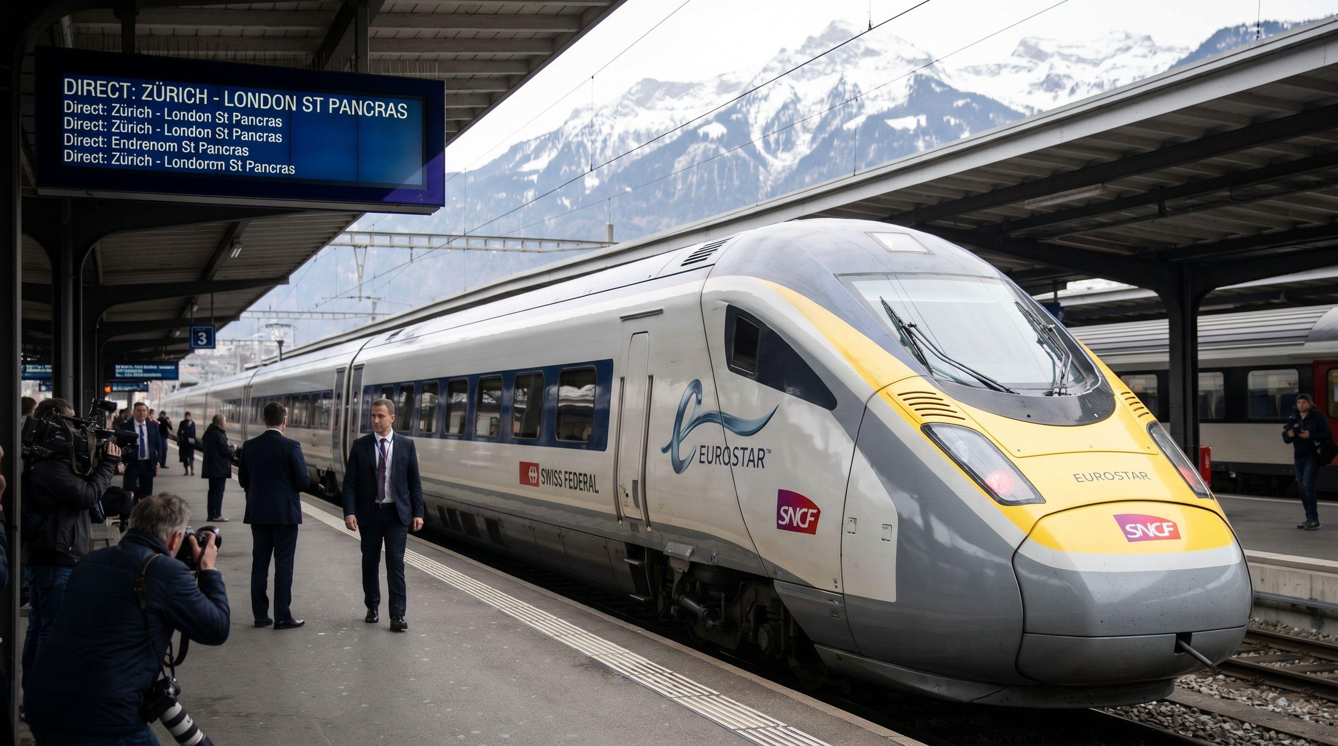 Direct Switzerland-London Train Service Moves a Step Closer to Reality