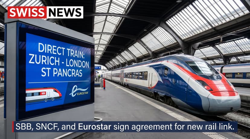 Direct Train Service from Switzerland to London Moves a Step Closer