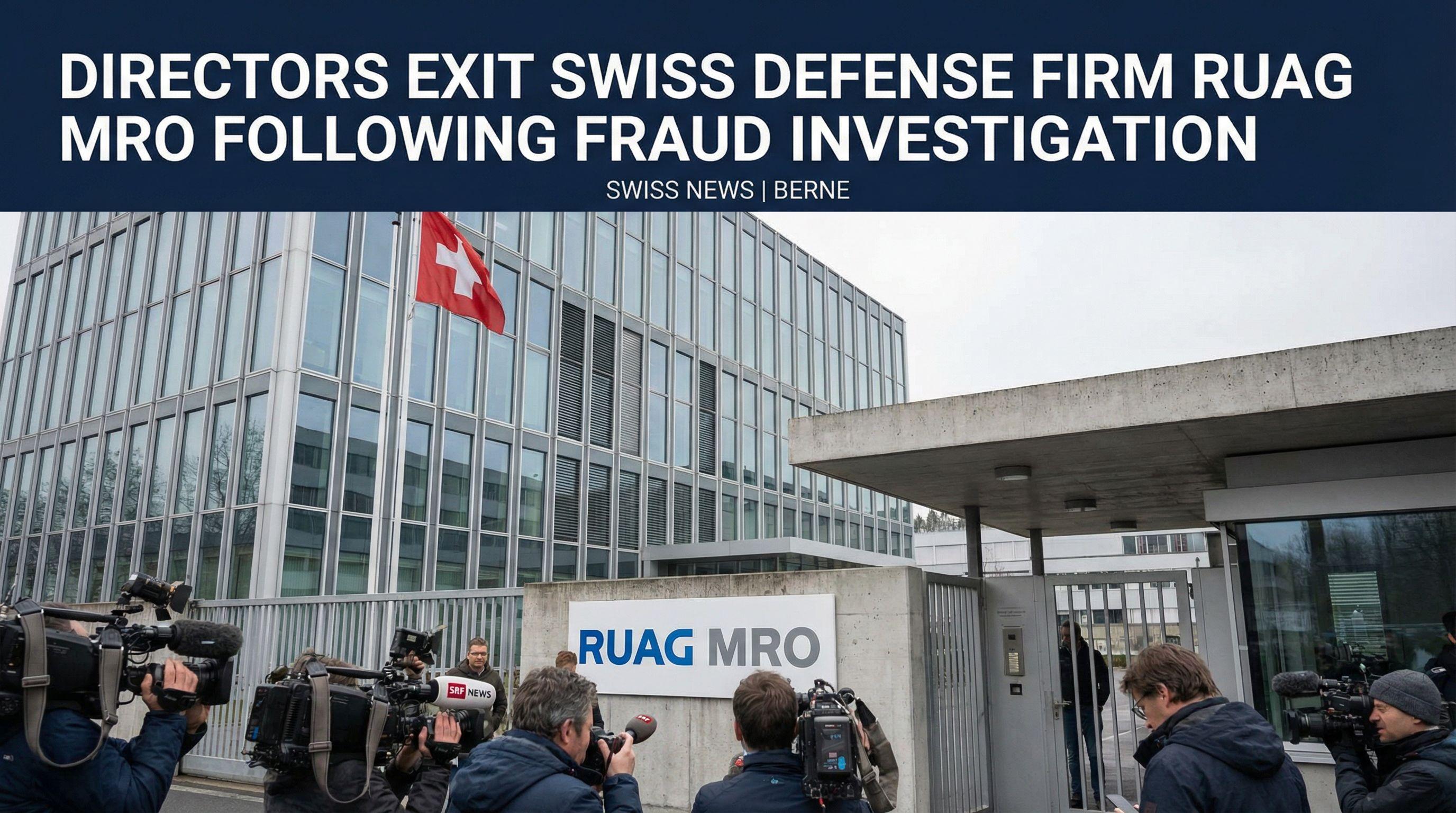 Directors Exit Swiss Defense Firm Ruag MRO Following Fraud Investigation