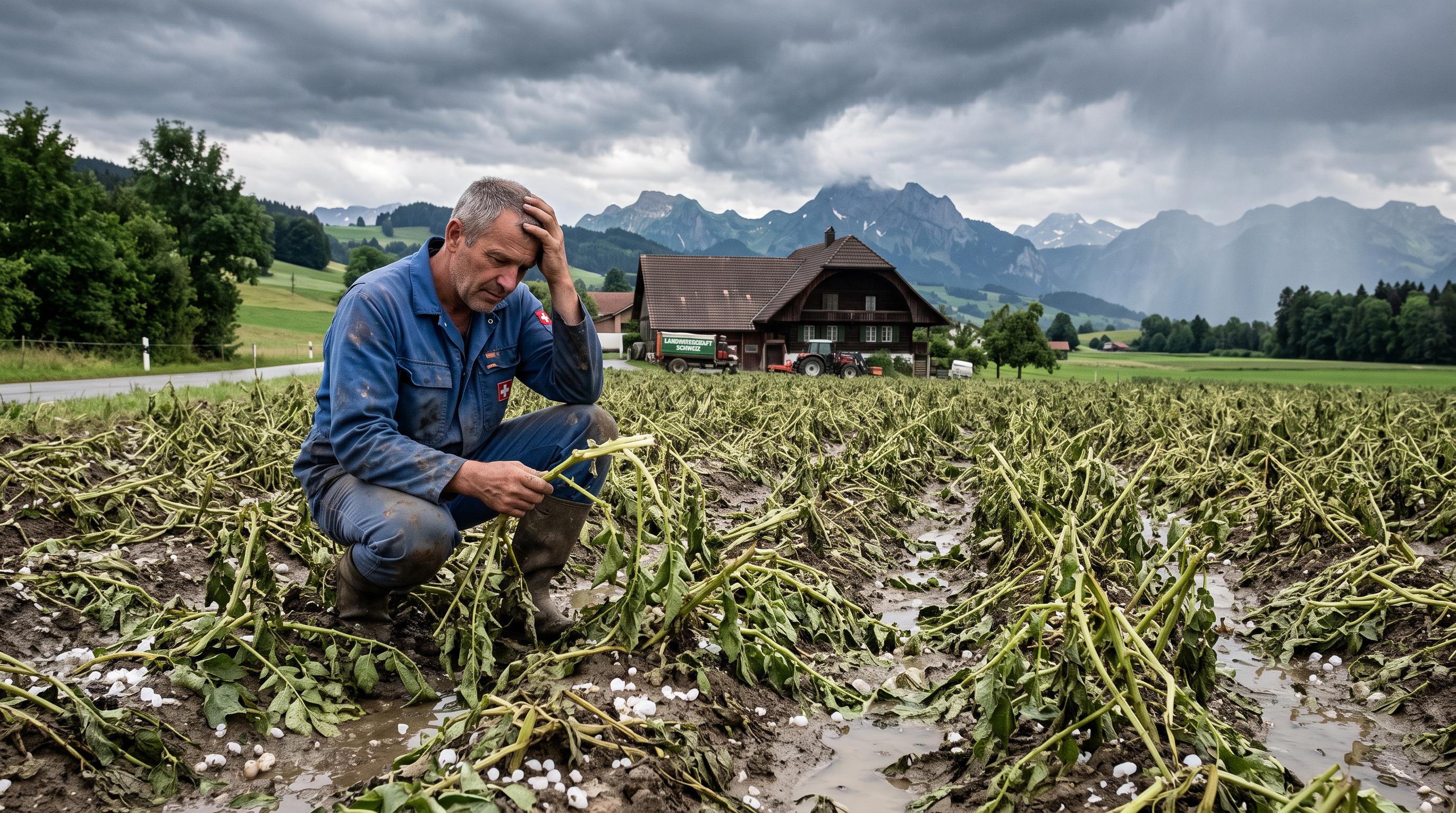 Drought and hail inflict nearly CHF60 million in damage on Swiss crops