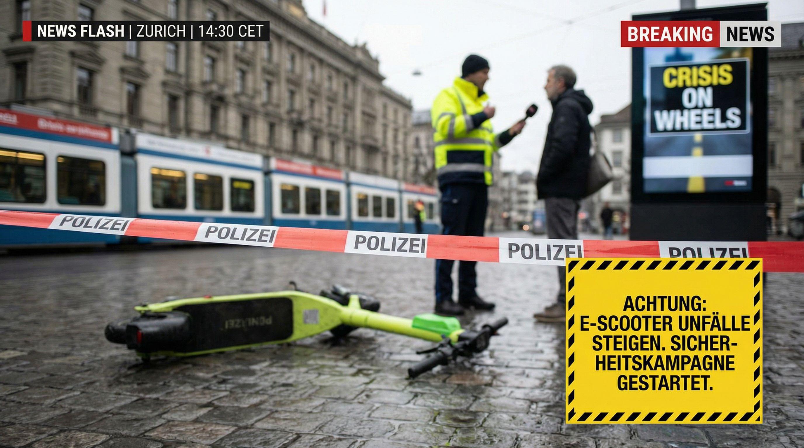 E-Scooter Safety Crisis: Swiss Road Safety Group Issues Urgent Warning