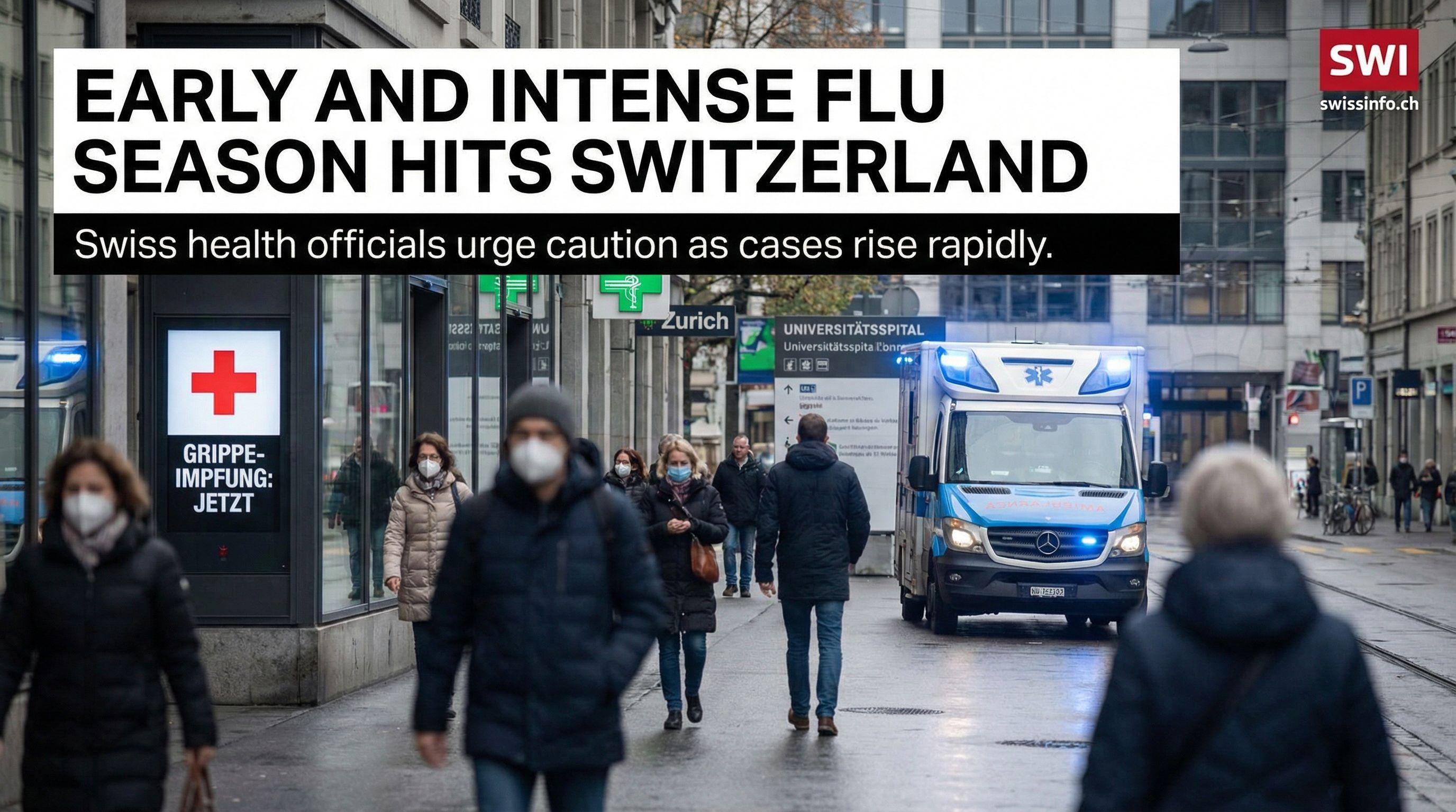 Early and Intense Flu Season Hits Switzerland