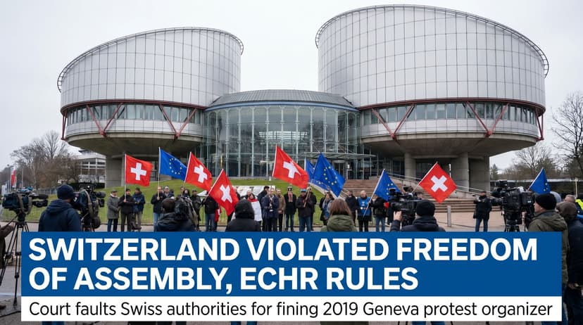 Switzerland Violated Freedom of Assembly, European Court of Human Rights Rules