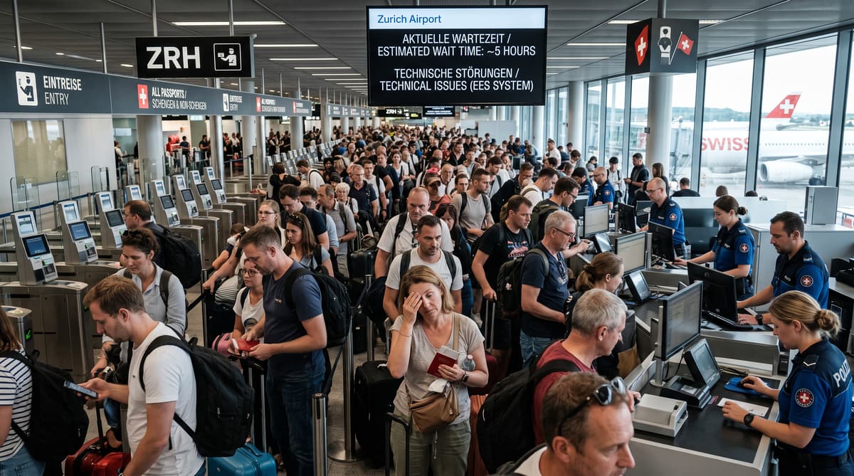 Airlines demand action as border-system delays hit Schengen travel