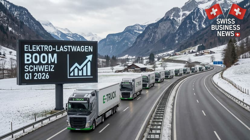 Electric Trucks Drive Growth in Swiss Commercial Vehicle Market