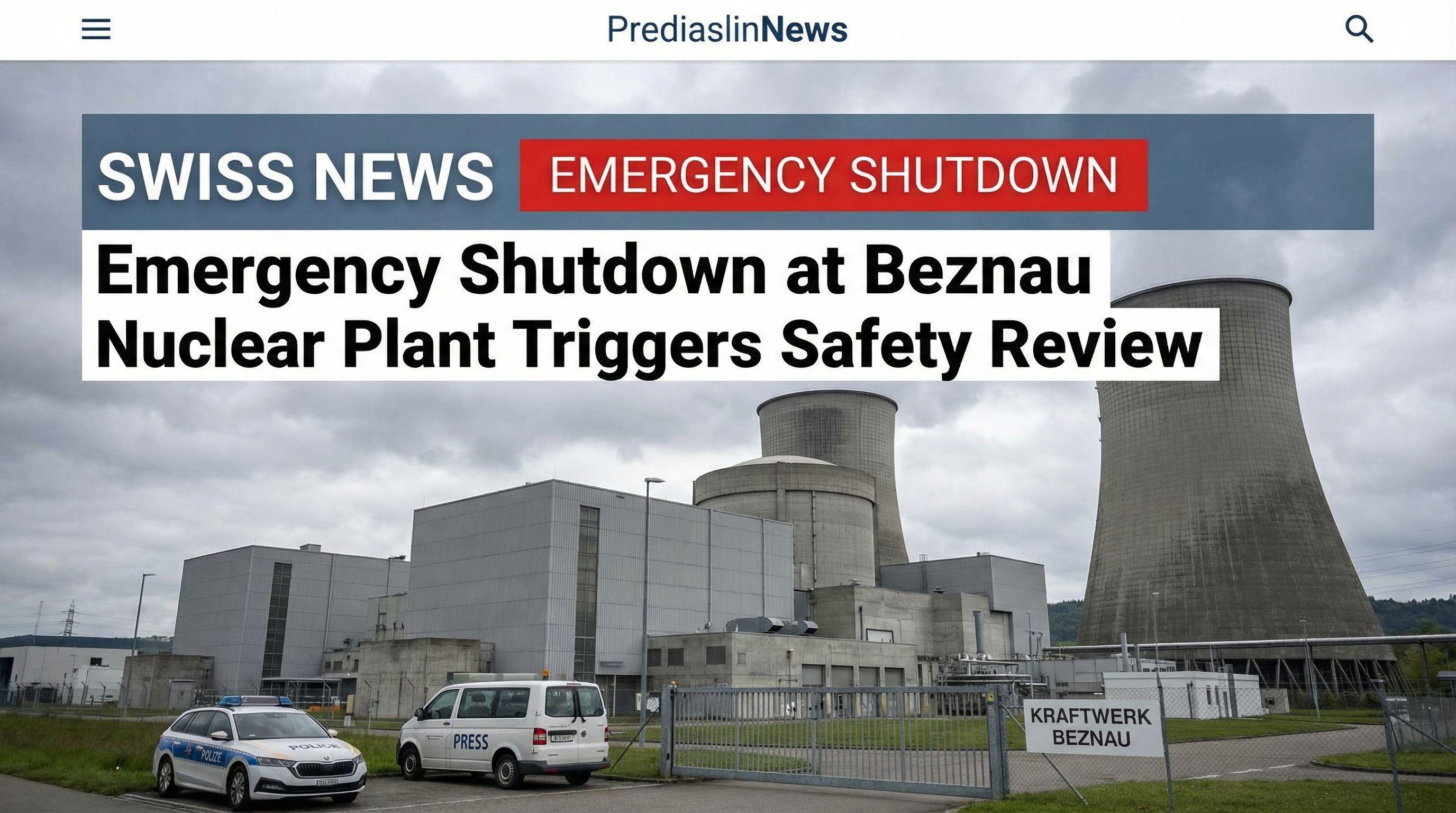 Emergency Shutdown at Beznau Nuclear Plant Triggers Safety Review