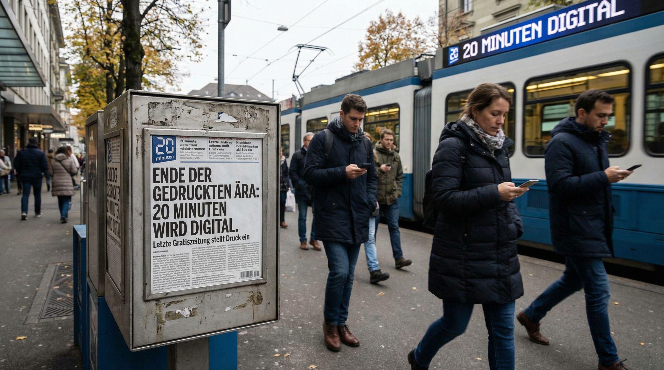 End of an Era: Switzerland's Last Free Daily Newspaper Goes Digital