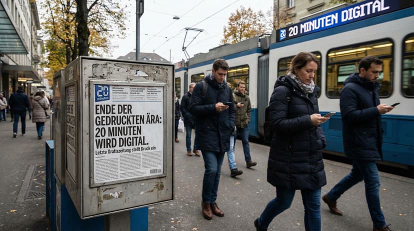 End of an Era: Switzerland's Last Free Daily Newspaper Goes Digital