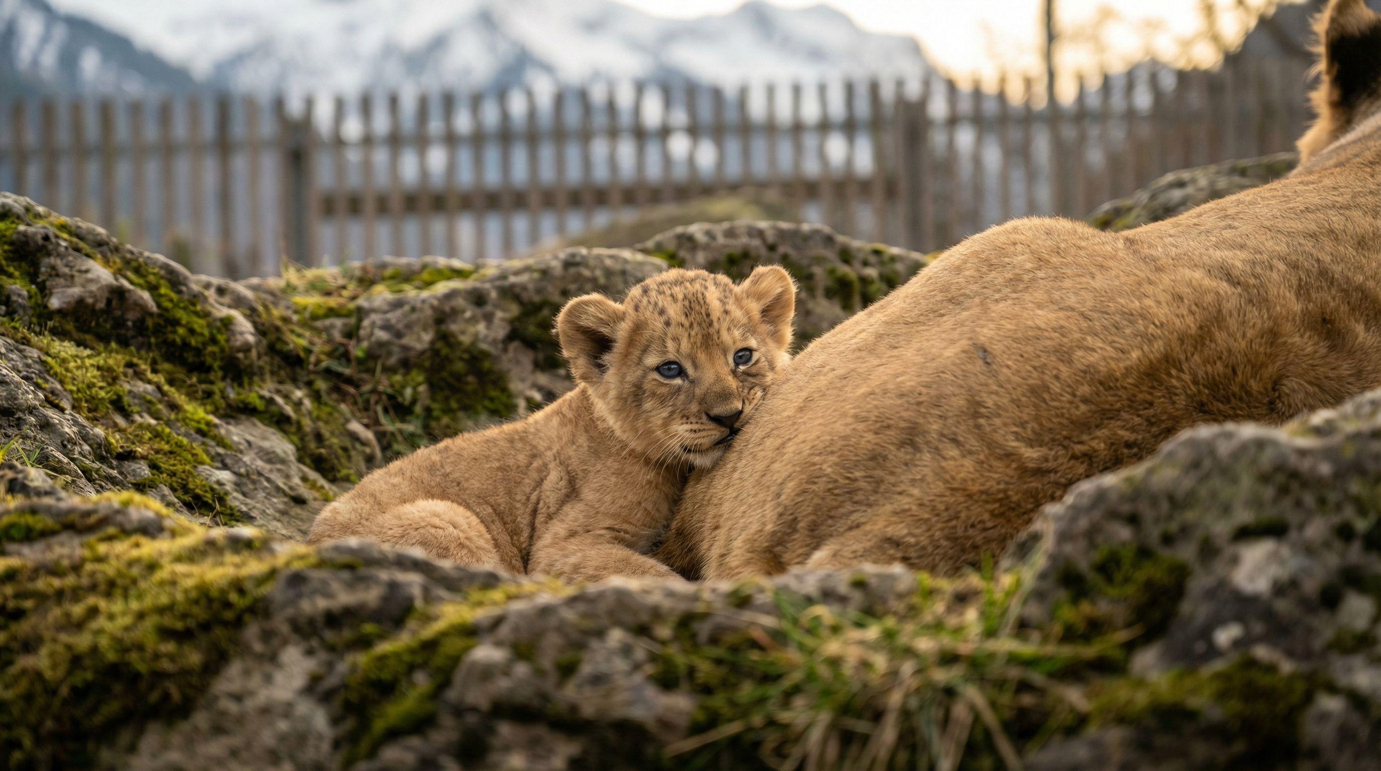 Endangered Lion Cub Birth Marks Conservation Milestone at Walter Zoo