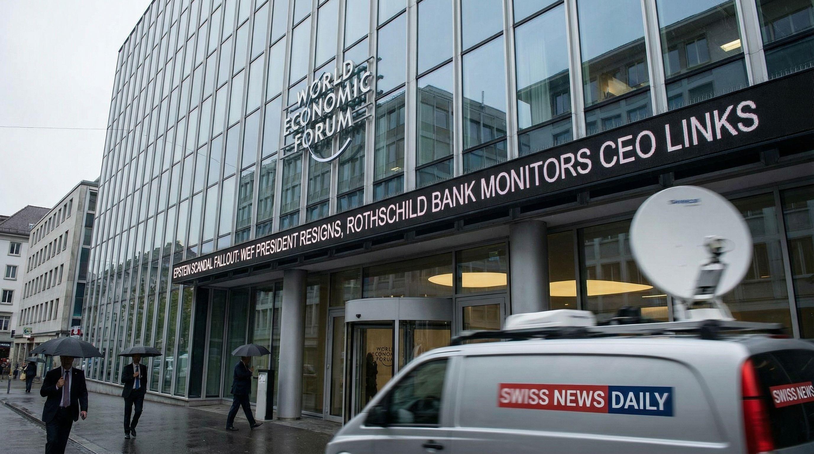 Epstein Scandal Fallout: WEF President Resigns, Rothschild Bank Monitors CEO Links