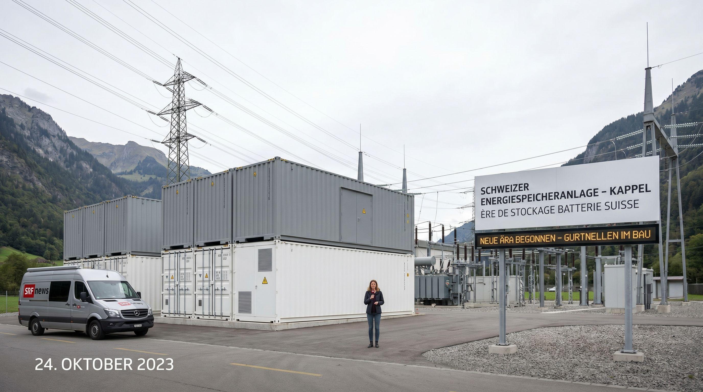 The Era of Large-Scale Battery Storage Dawns in Switzerland