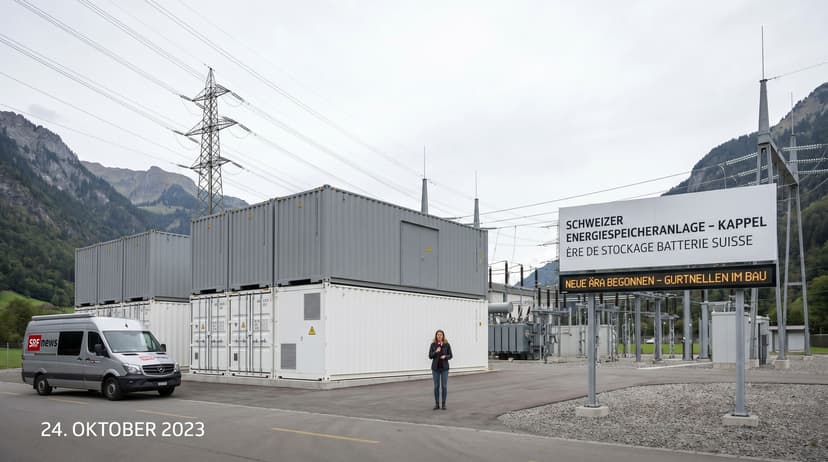 The Era of Large-Scale Battery Storage Dawns in Switzerland