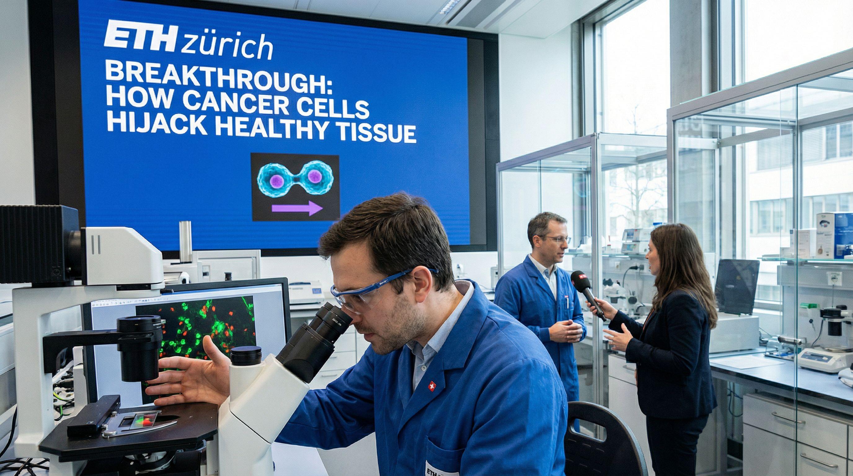 ETH Zurich Breakthrough: How Cancer Cells Hijack Healthy Tissue