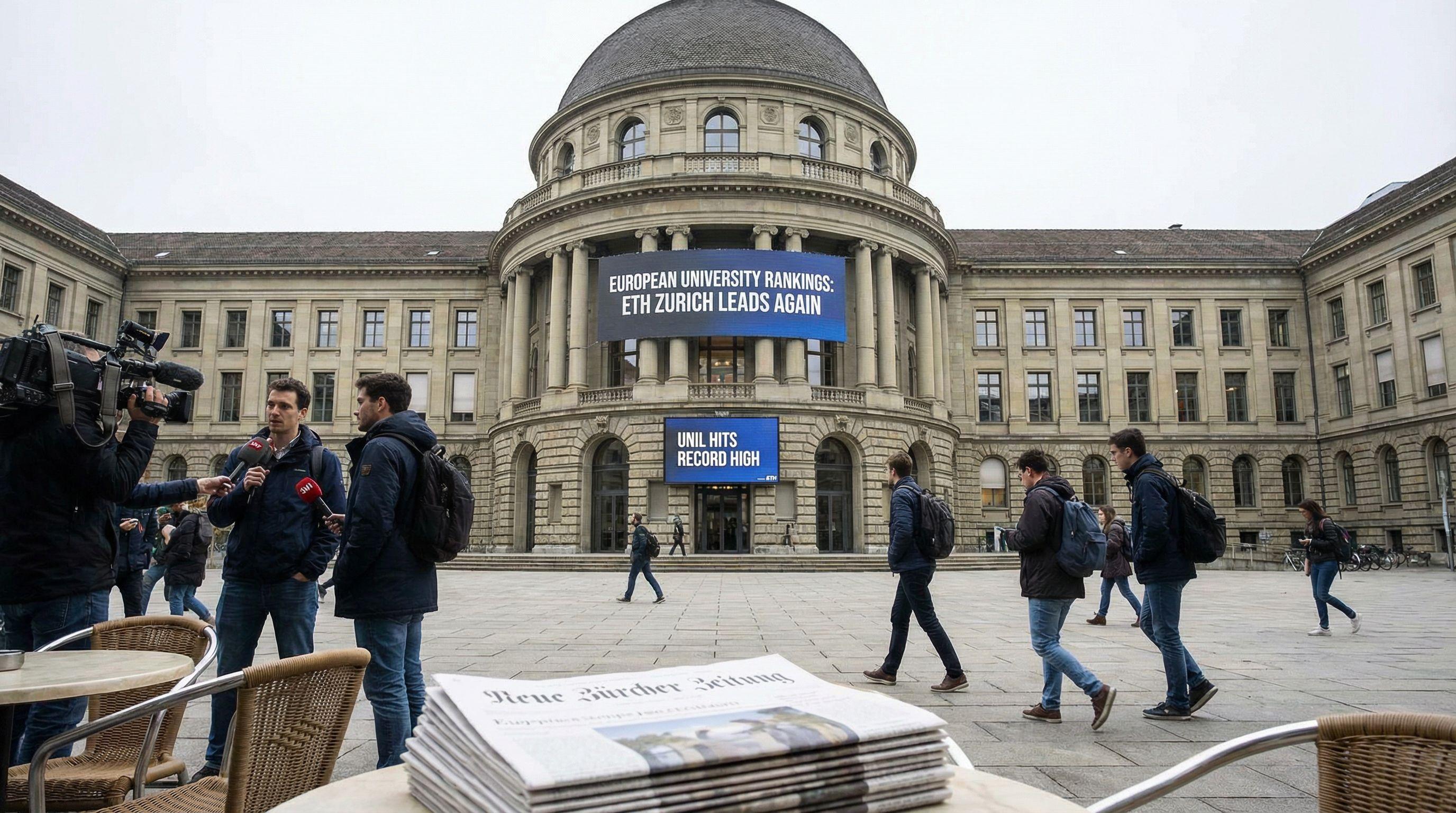 ETH Zurich Maintains Top Position in European University Rankings
