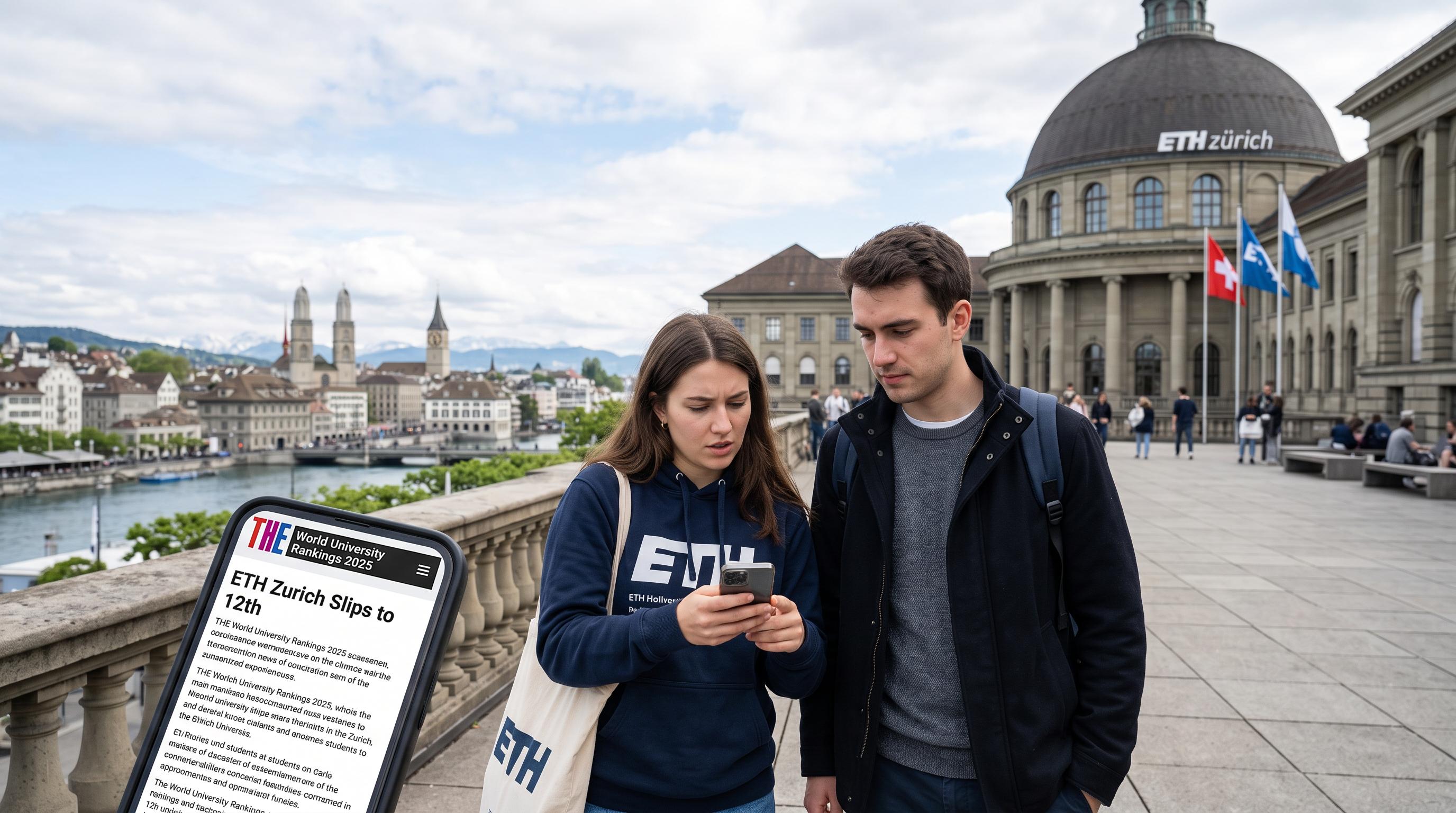 ETH Zurich Slips in Latest Global University Ranking