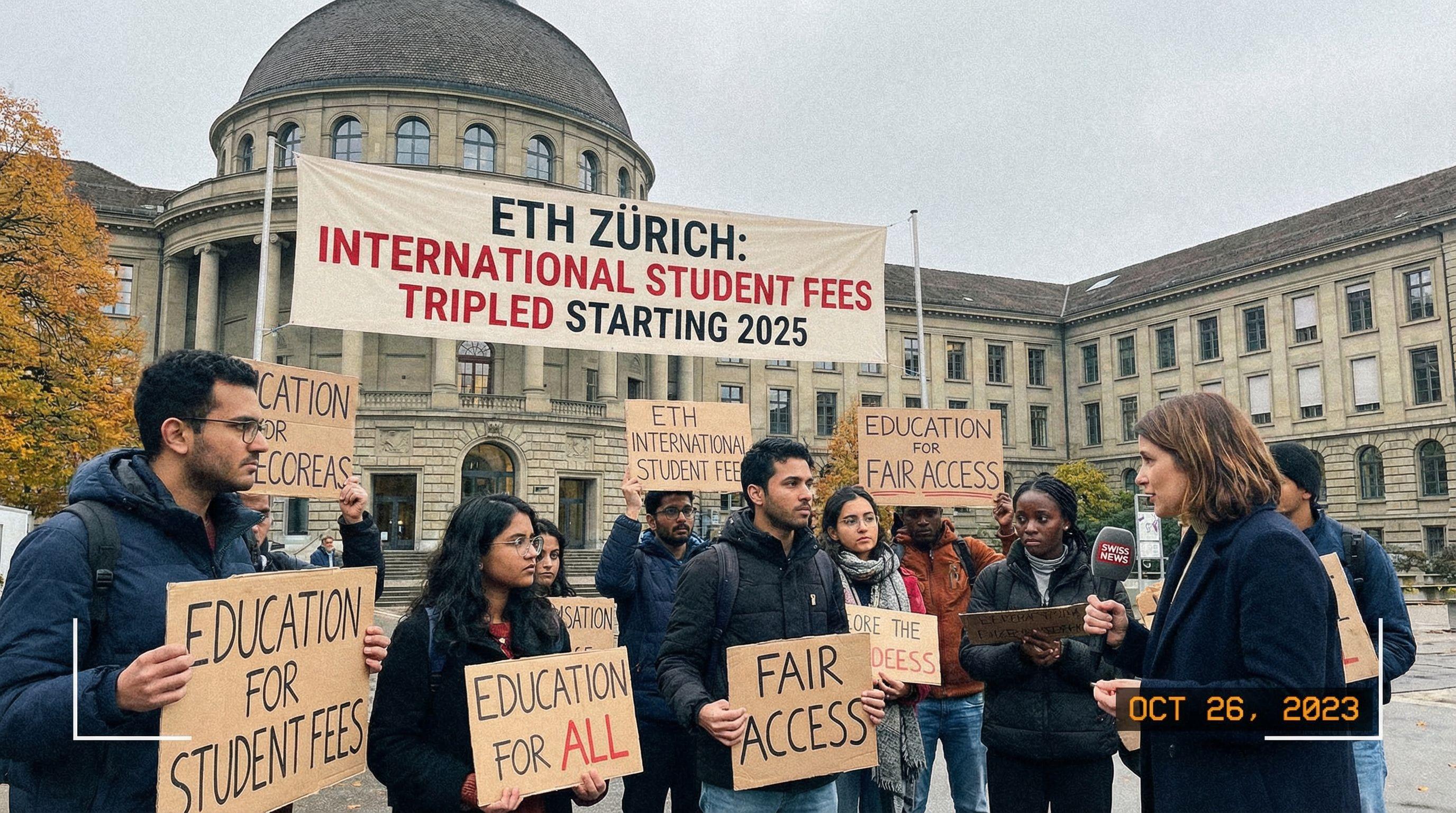 ETH Zurich Triples Fees for International Students