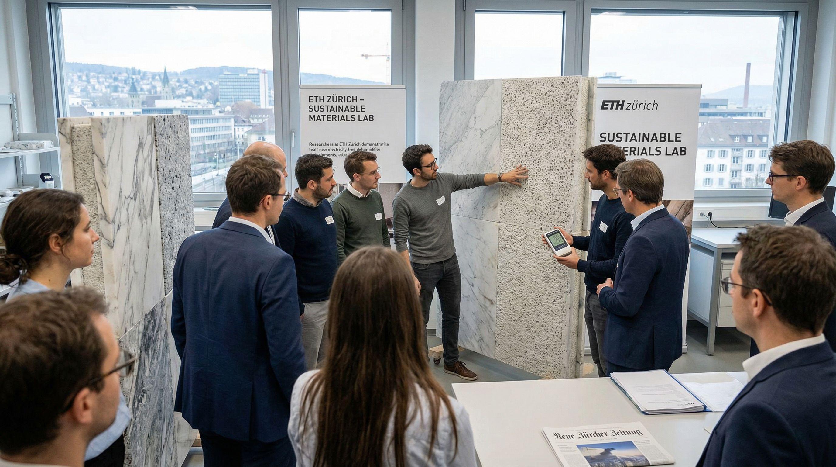 ETH Zurich Unveils Electricity-Free Dehumidifier Technology