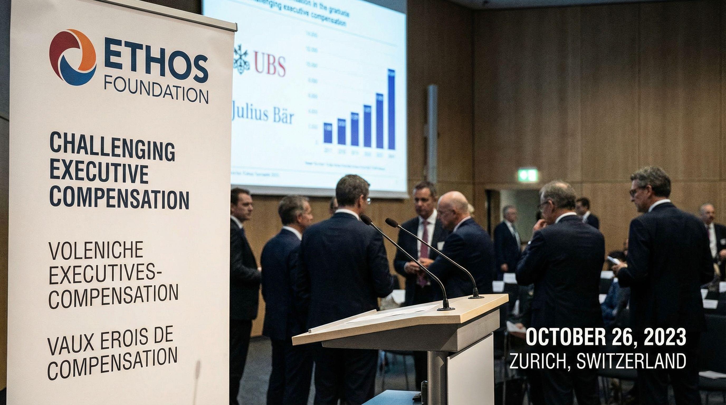 Ethos Foundation Challenges Record Pay for Top Swiss Bank Managers