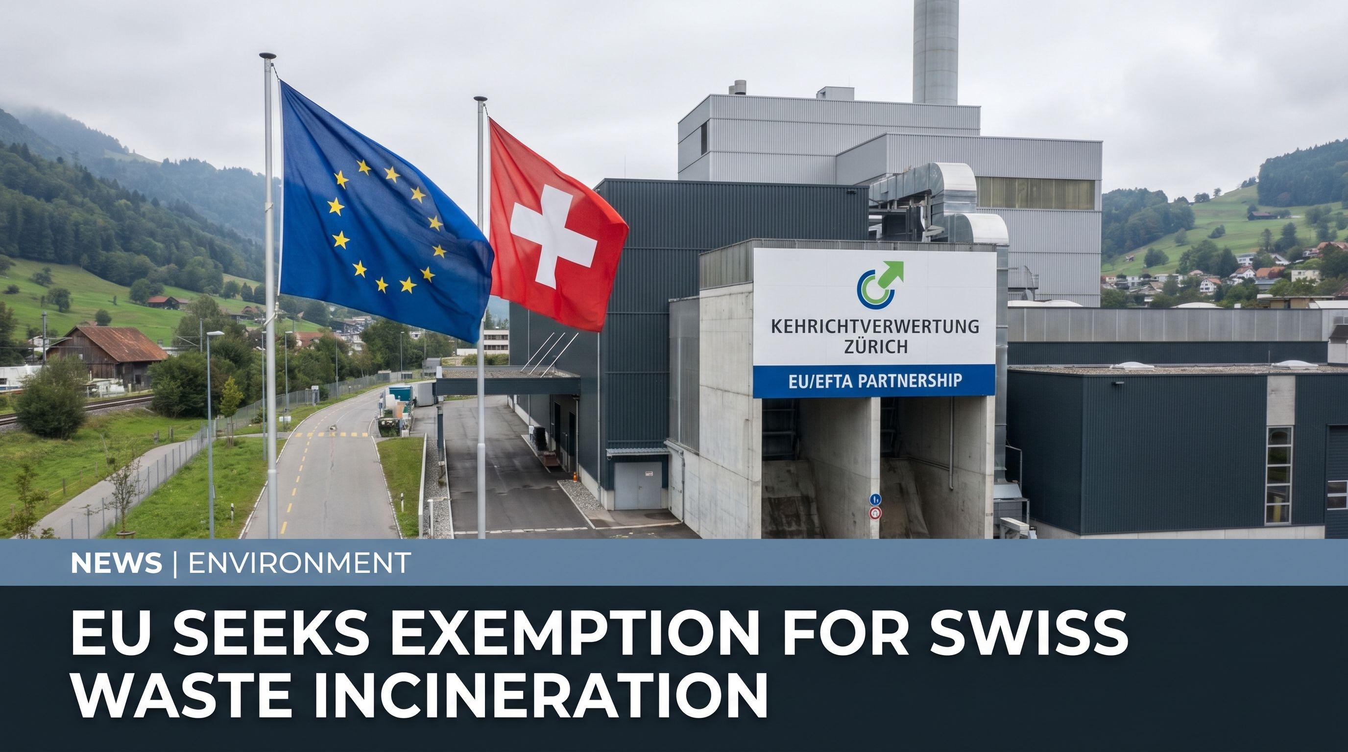 EU Seeks Exemption to Continue Incinerating Waste in Switzerland