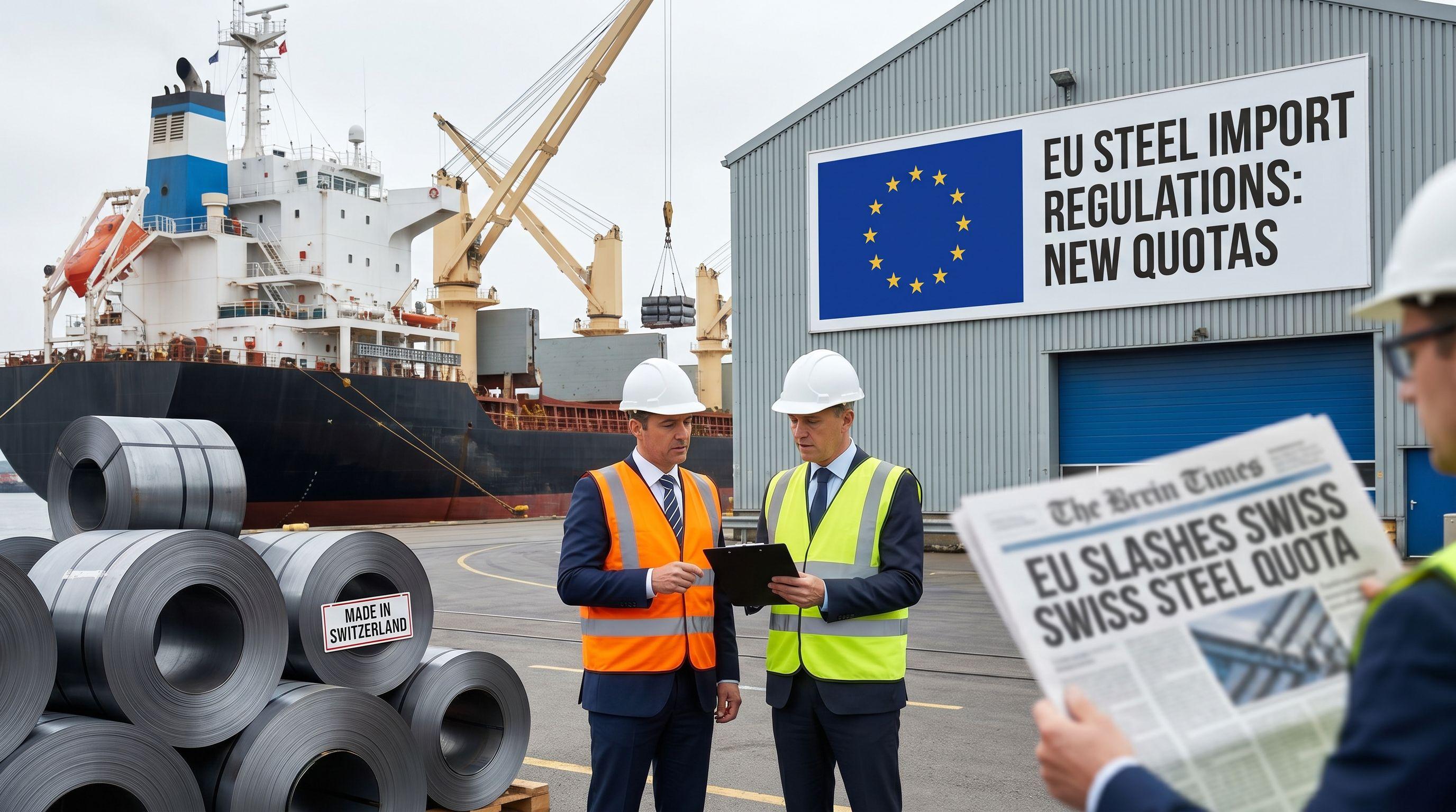 EU Tightens Steel Import Rules, Reducing Duty-Free Quotas for Switzerland