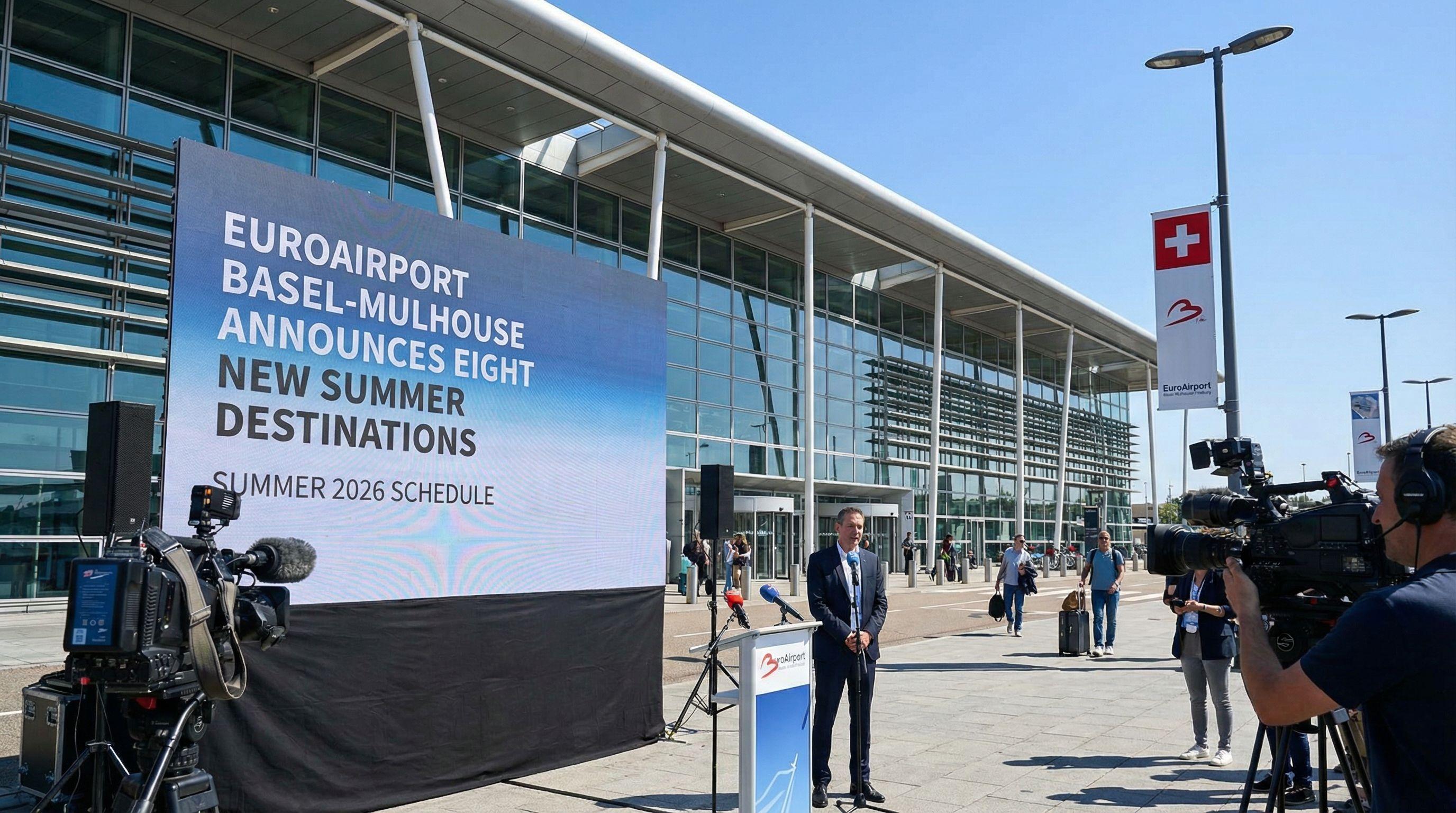 EuroAirport Basel-Mulhouse Announces Eight New Summer Destinations