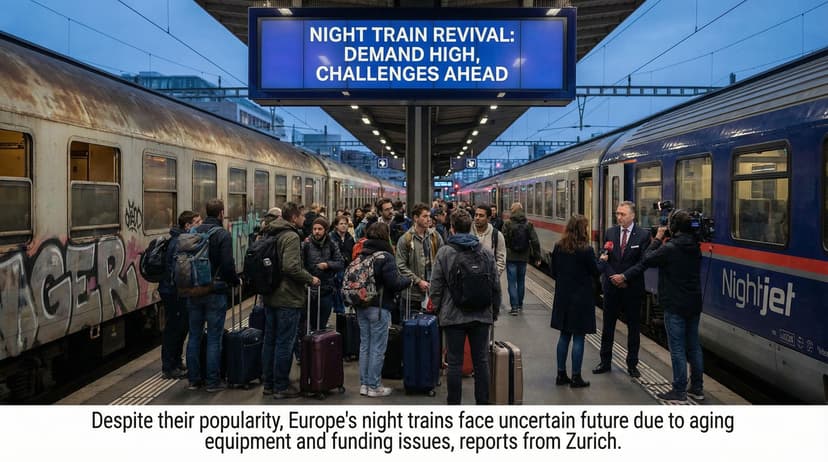 Europe's Night Train Revival on 'Shaky Ground' Despite Growing Demand