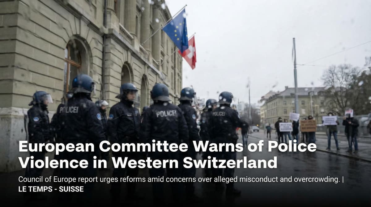 European Committee Warns of Police Violence in Western Switzerland
