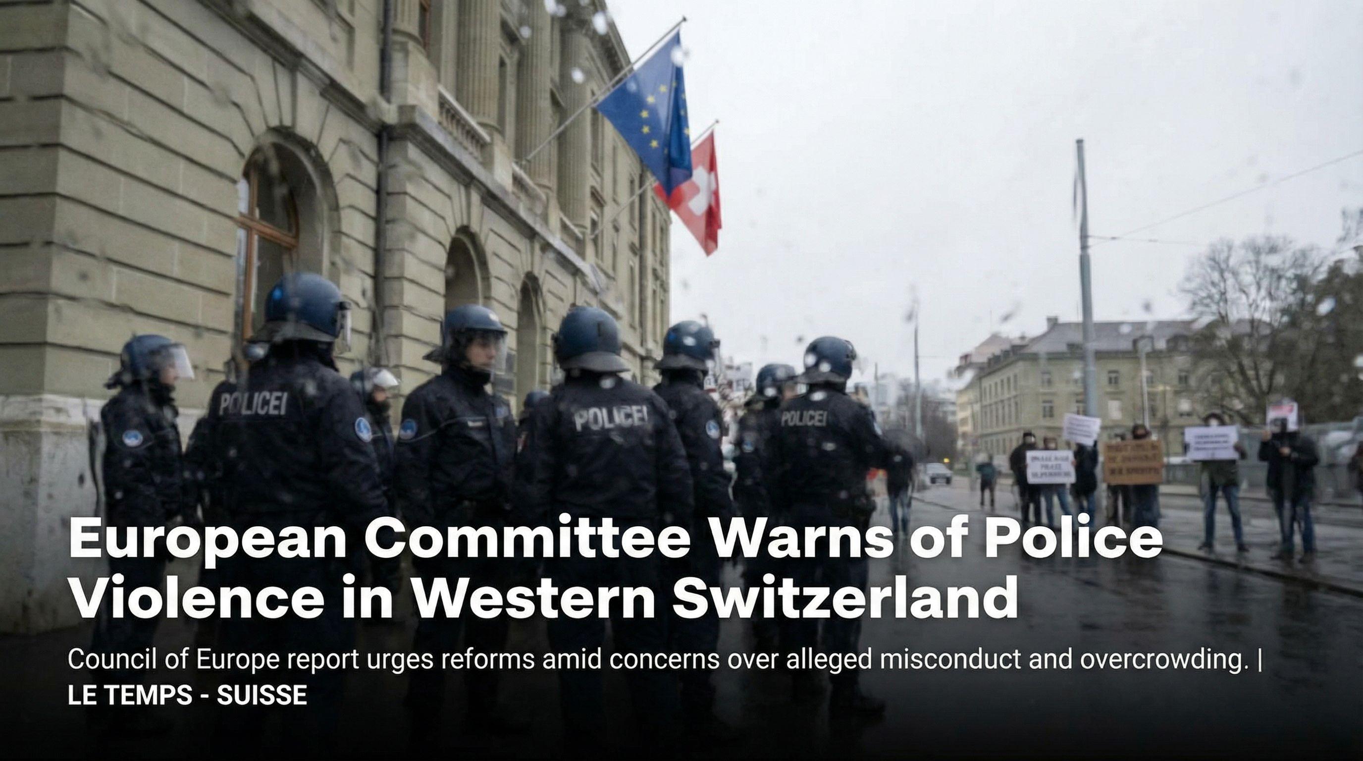 European Committee Warns of Police Violence in Western Switzerland