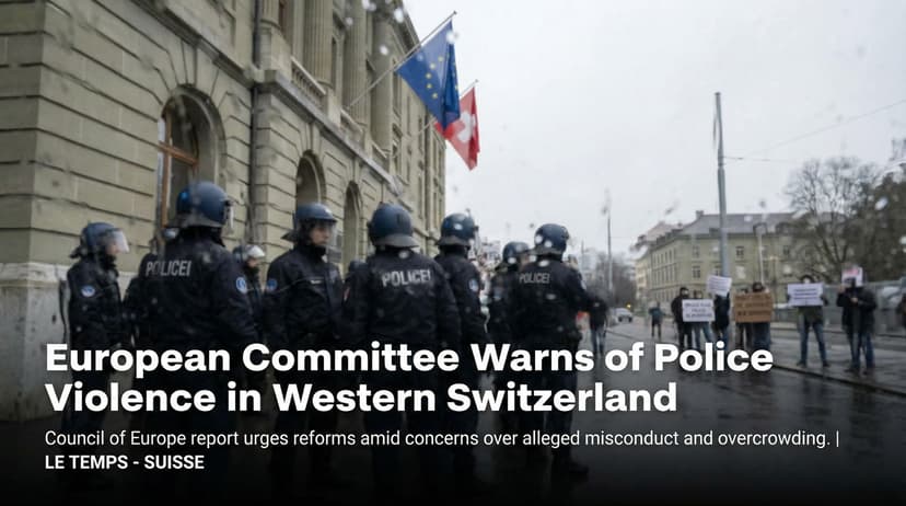 European Committee Warns of Police Violence in Western Switzerland