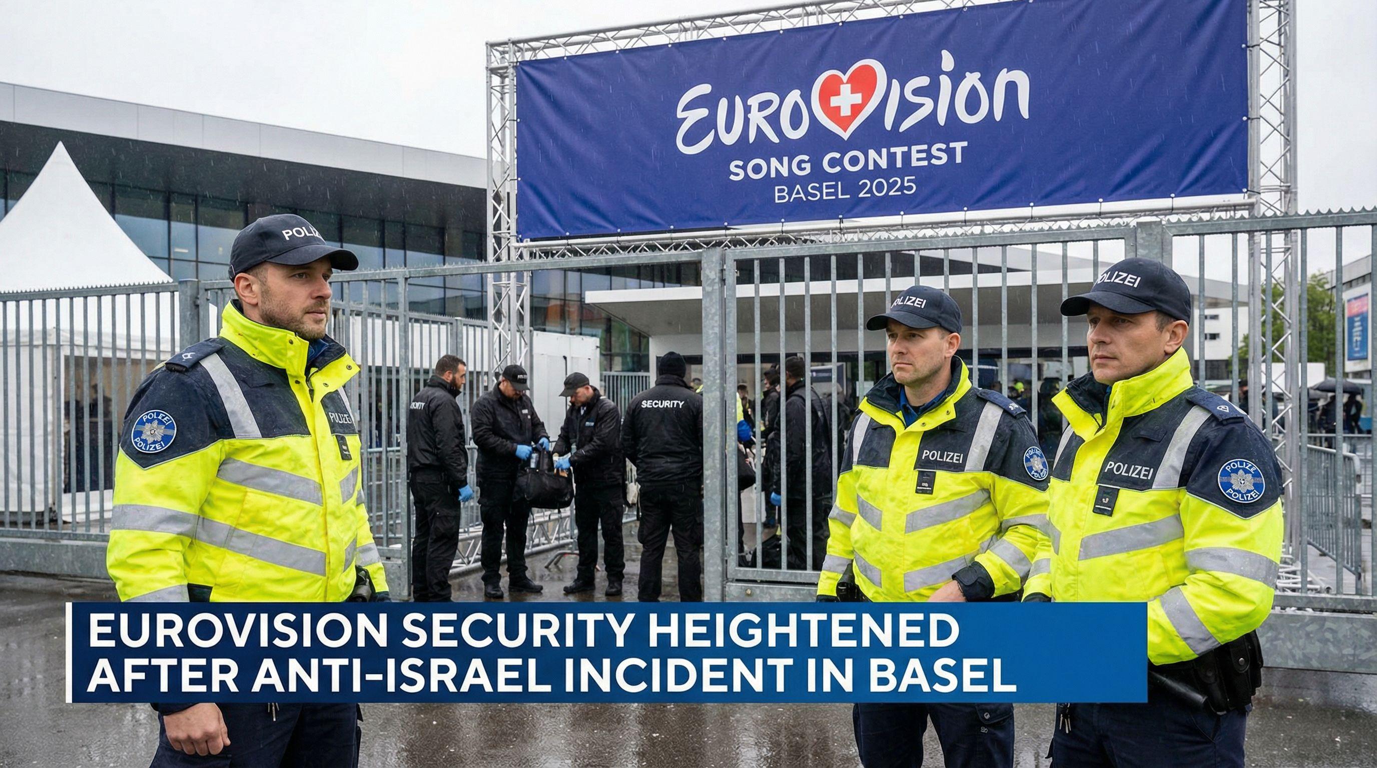 Eurovision Security Heightened After Anti-Israel Incident in Basel