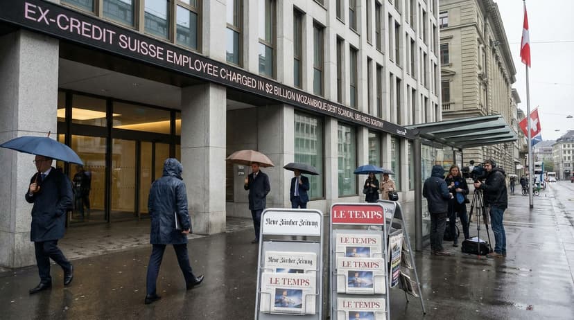 Ex-Credit Suisse Employee Charged in $2 Billion Mozambique Debt Scandal; UBS Faces Scrutiny