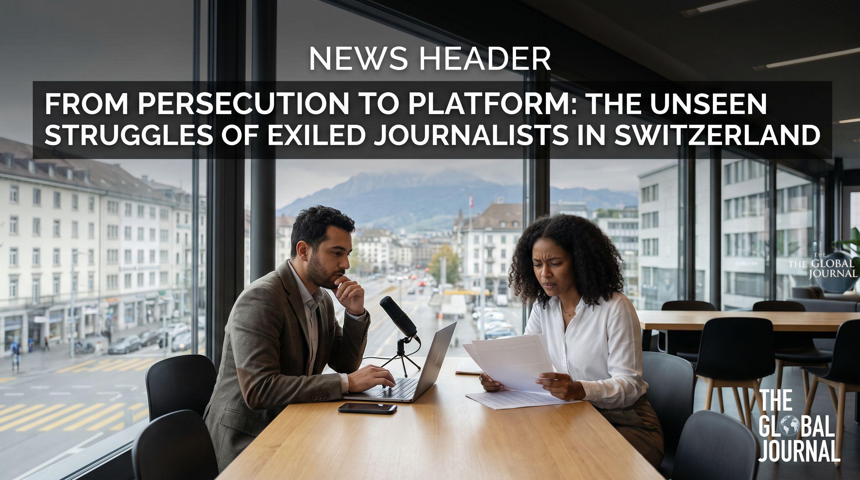 From Persecution to Platform: The Unseen Struggles of Exiled Journalists in Switzerland