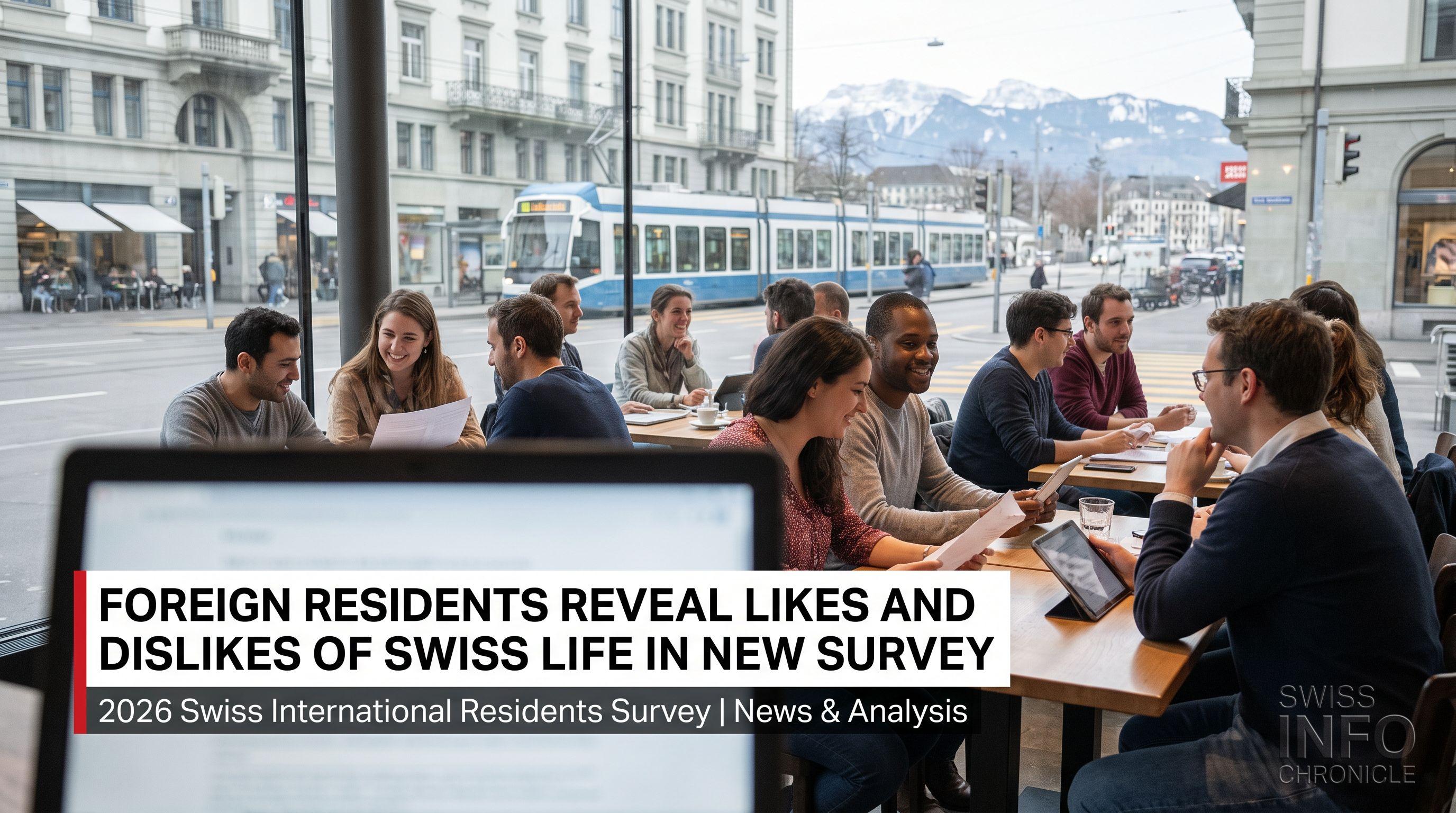 Foreign Residents Reveal Likes and Dislikes of Swiss Life in New Survey
