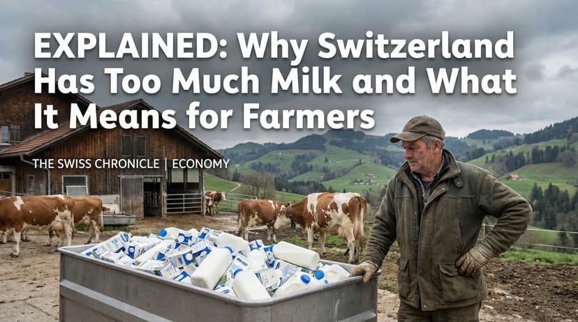EXPLAINED: Why Switzerland Has Too Much Milk and What It Means for Farmers