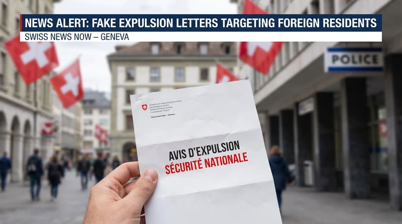 Foreign Residents in Switzerland Targeted by Fake Expulsion Letters