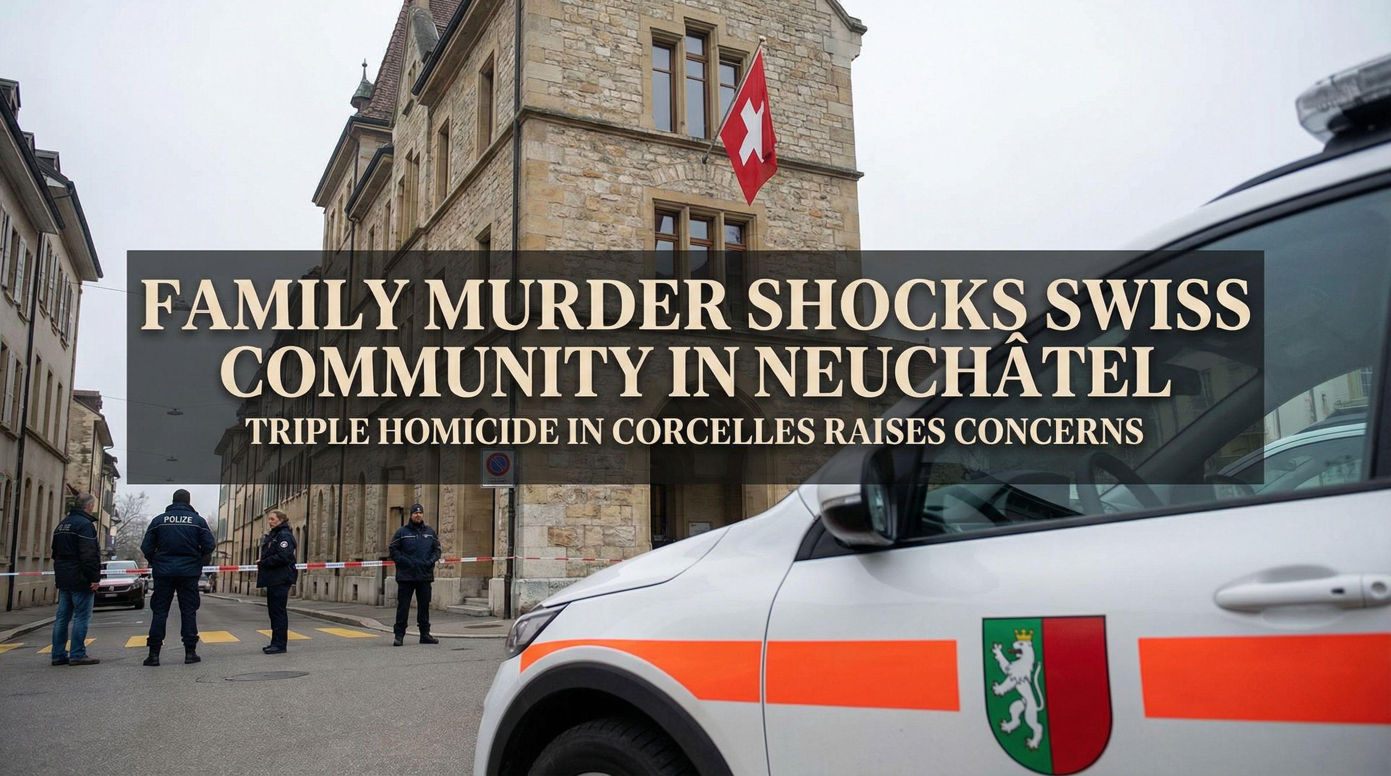 Family Murder Shocks Swiss Community in Neuchâtel
