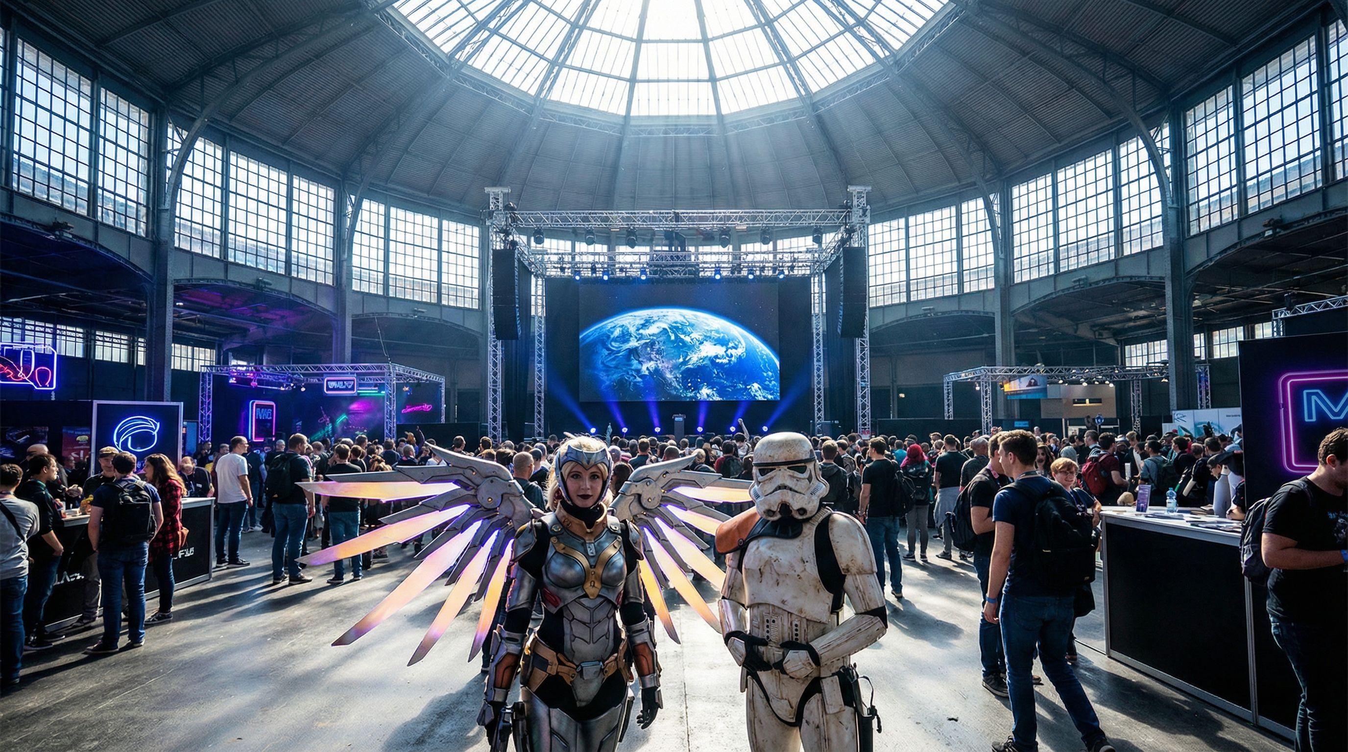 Fantasy Basel Festival Draws Thousands with Space Pioneer