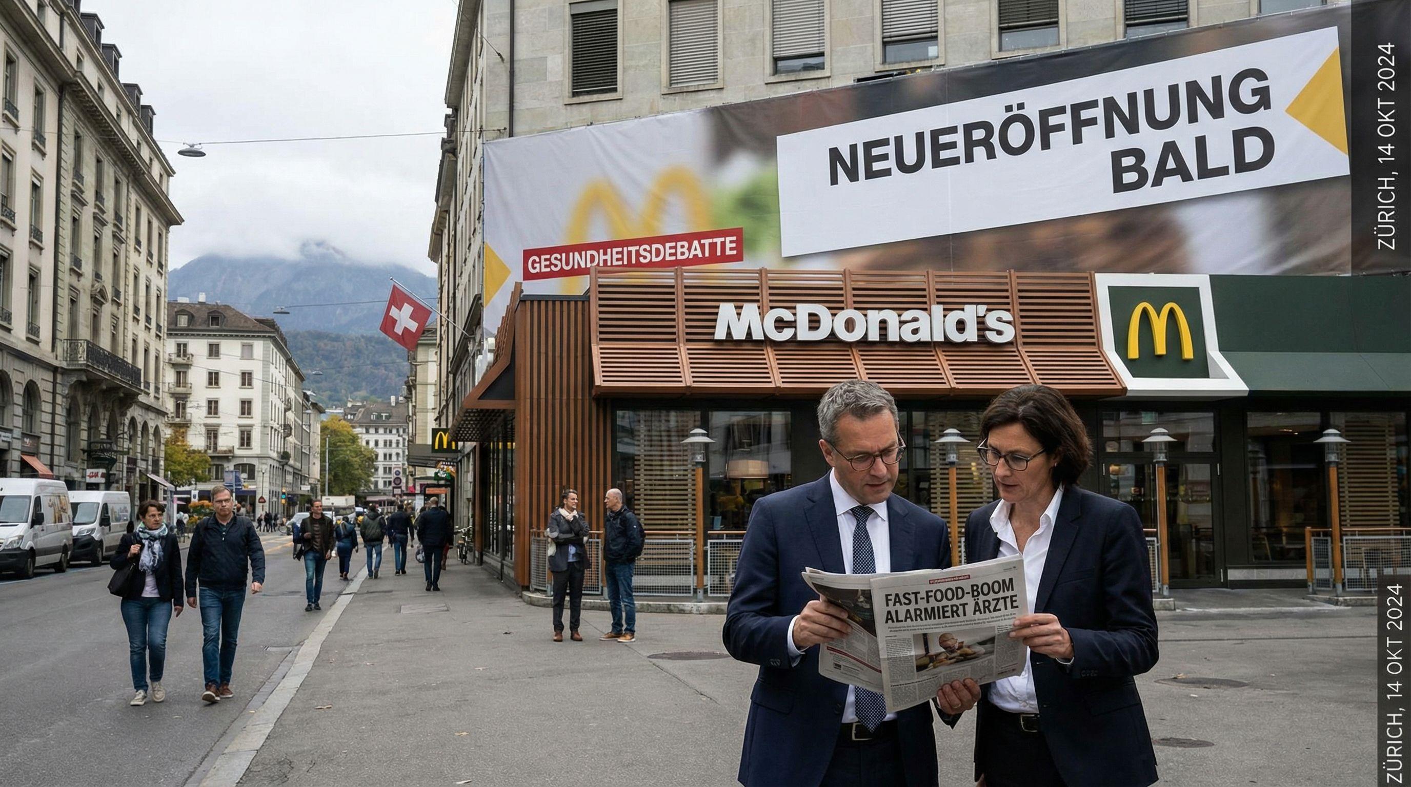 Fast-Food Expansion Raises Health Concerns in Switzerland